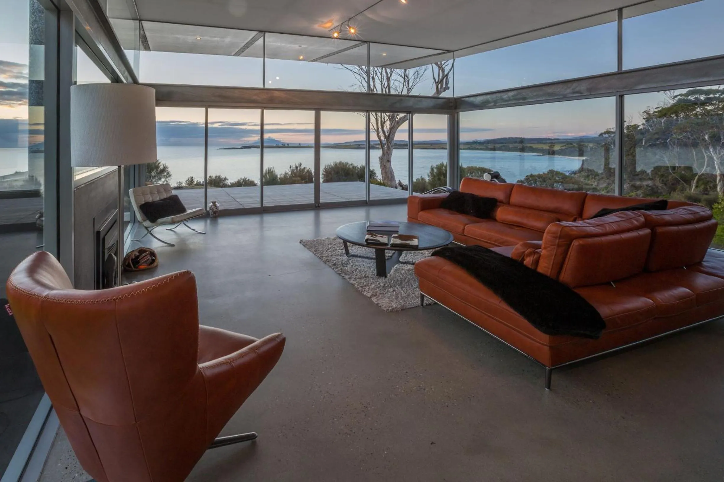 Living room in Avalon Coastal Retreat
