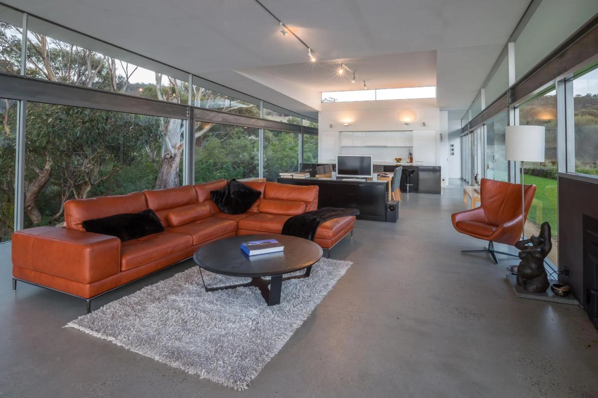 Living room in Avalon Coastal Retreat