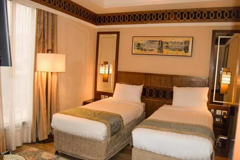 Two Connecting Rooms (4 Adults) in Violet Al Azizia Hotel MASJID Al Qatari Two Connecting Rooms (4 Adults) in Violet Al Azizia Hotel MASJID Al Qatari