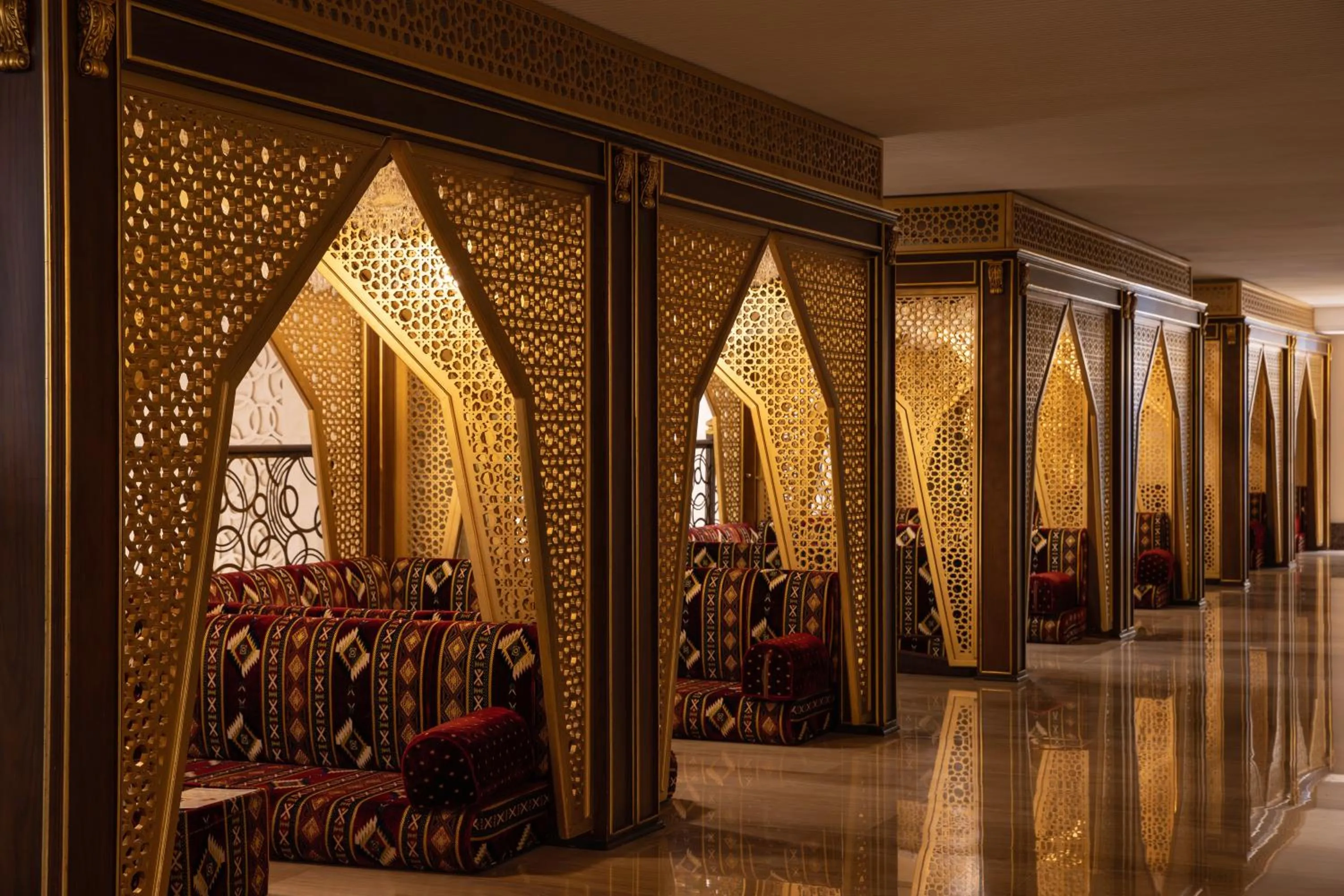 Seating area in Violet Al Azizia Hotel MASJID Al Qatari