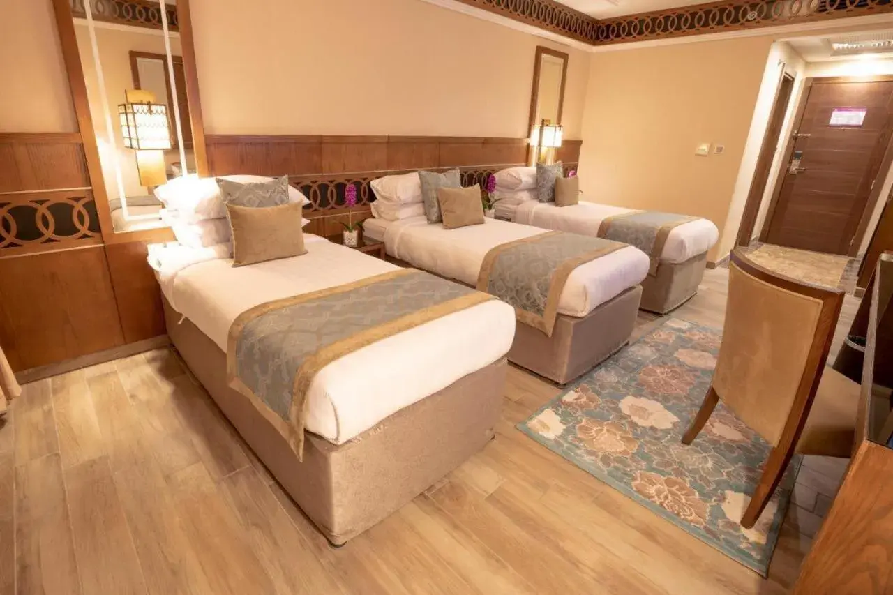 Two Connecting Rooms (5 Adults) in Violet Al Azizia Hotel MASJID Al Qatari Two Connecting Rooms (5 Adults) in Violet Al Azizia Hotel MASJID Al Qatari