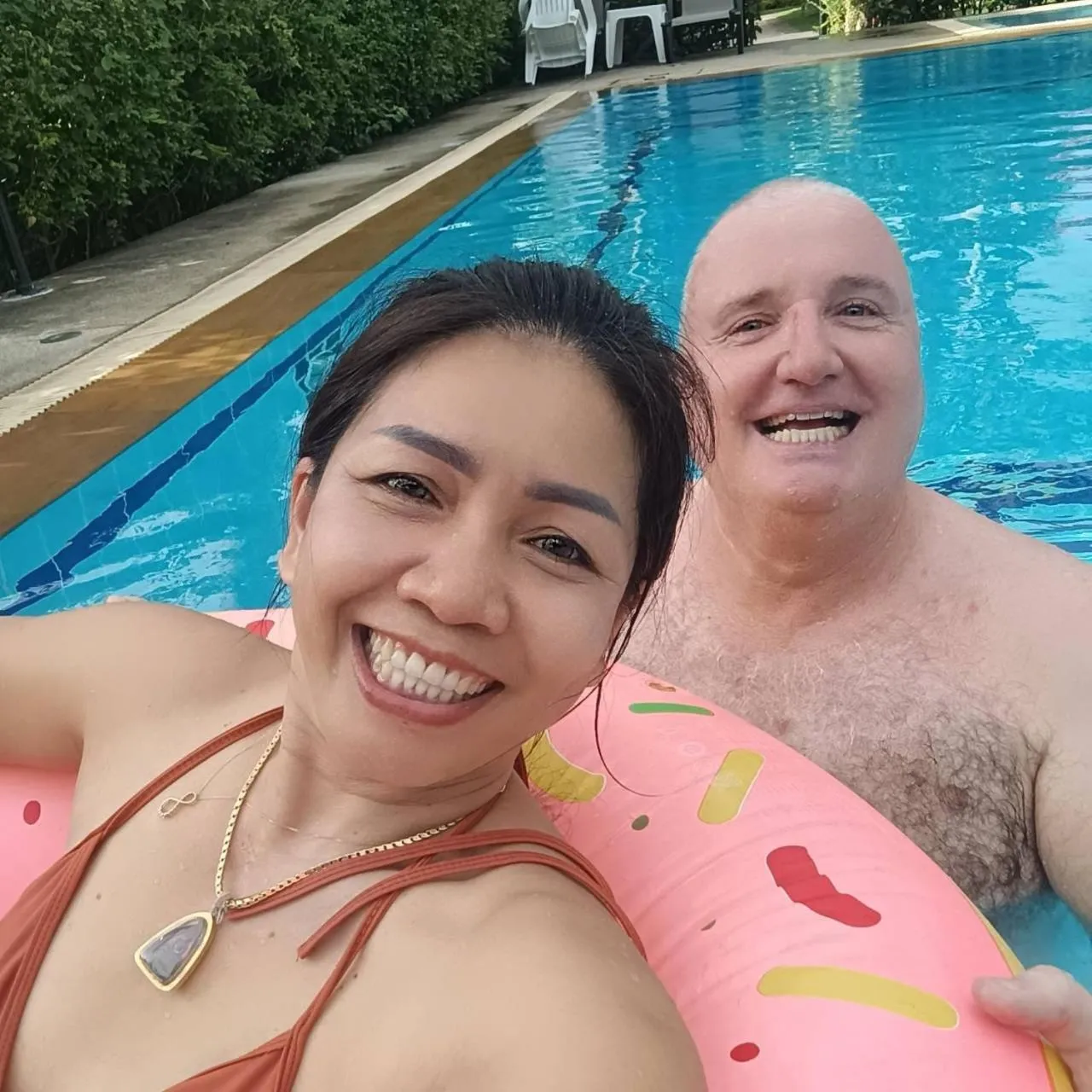 Swimming pool in D&K Smiley Phuket Resort