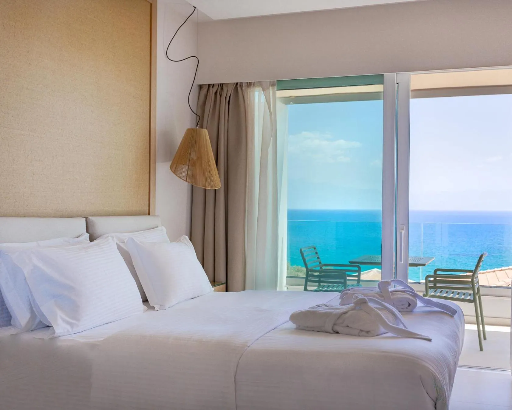 Bed in Colonides Beach Hotel