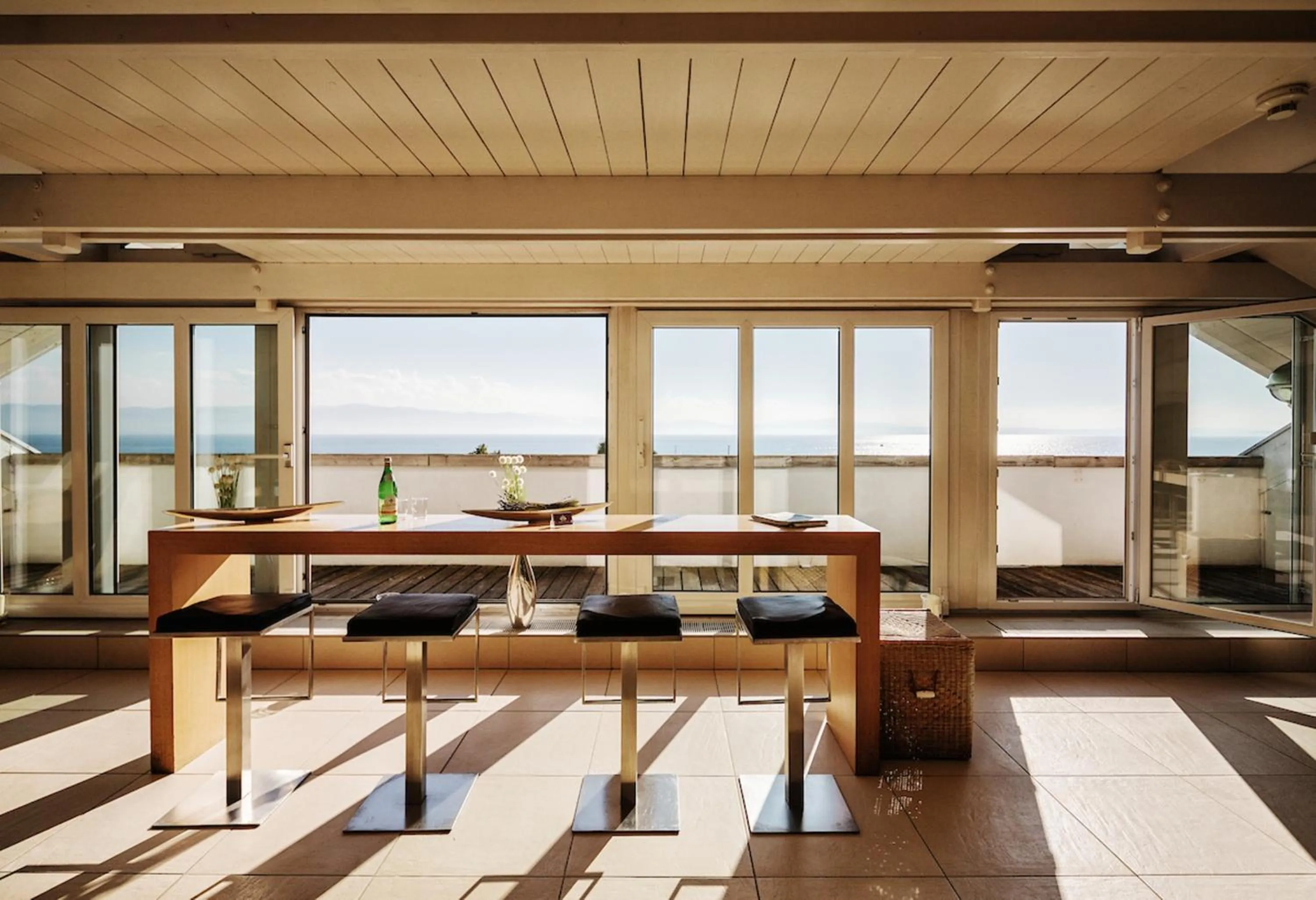 Seating area in Seehotel Litz