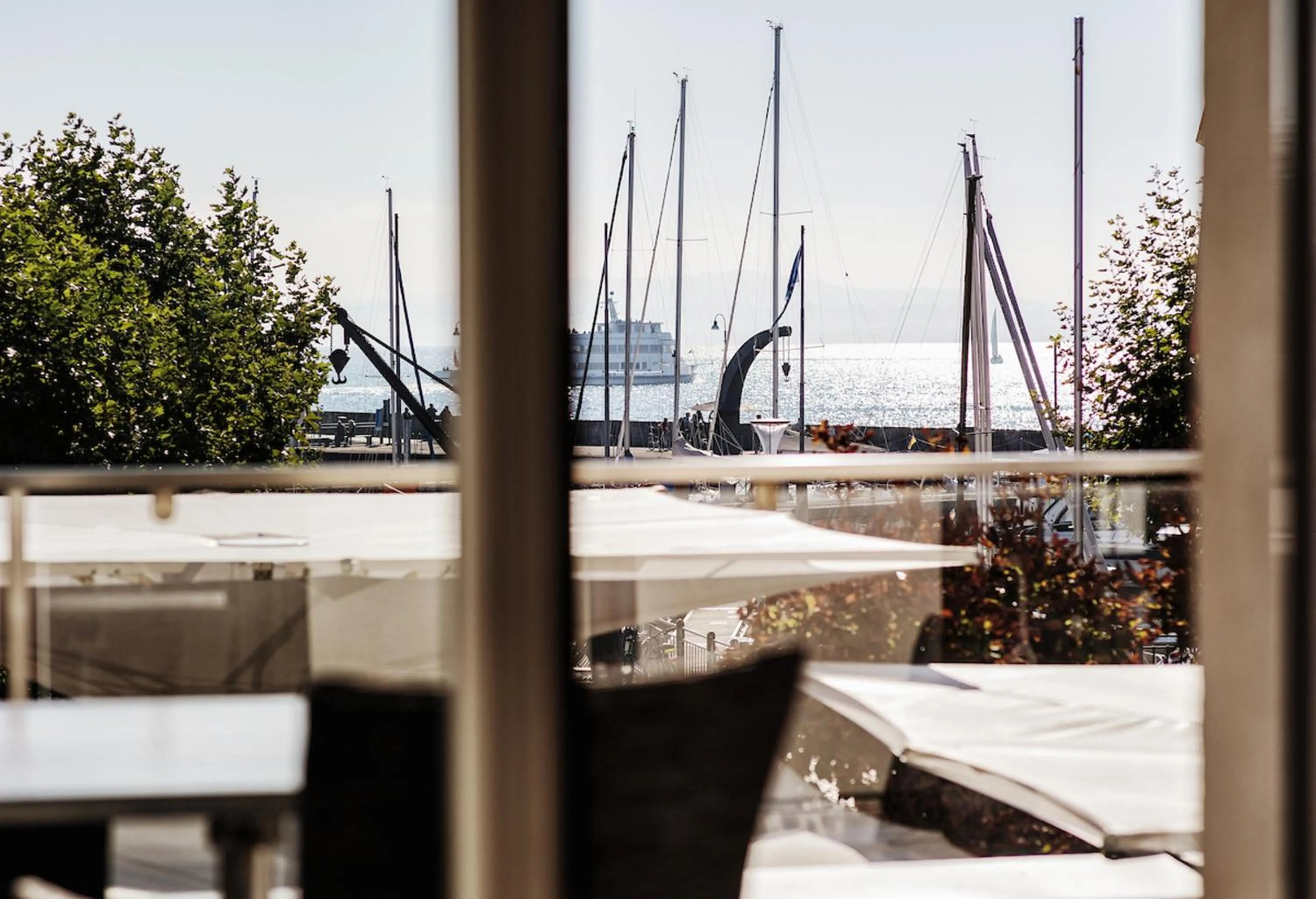 Lake view in Seehotel Litz