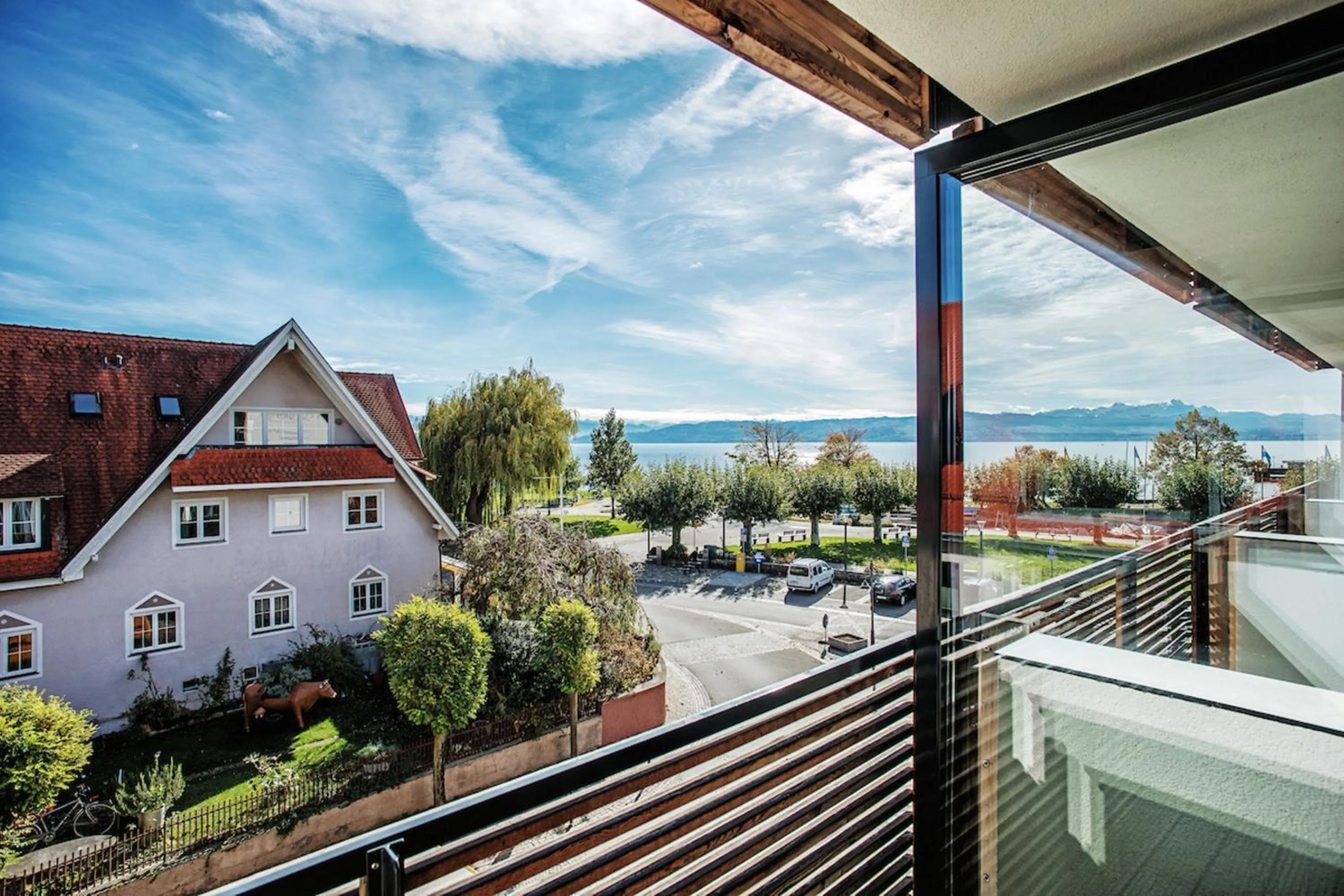 Lake view in Seehotel Litz