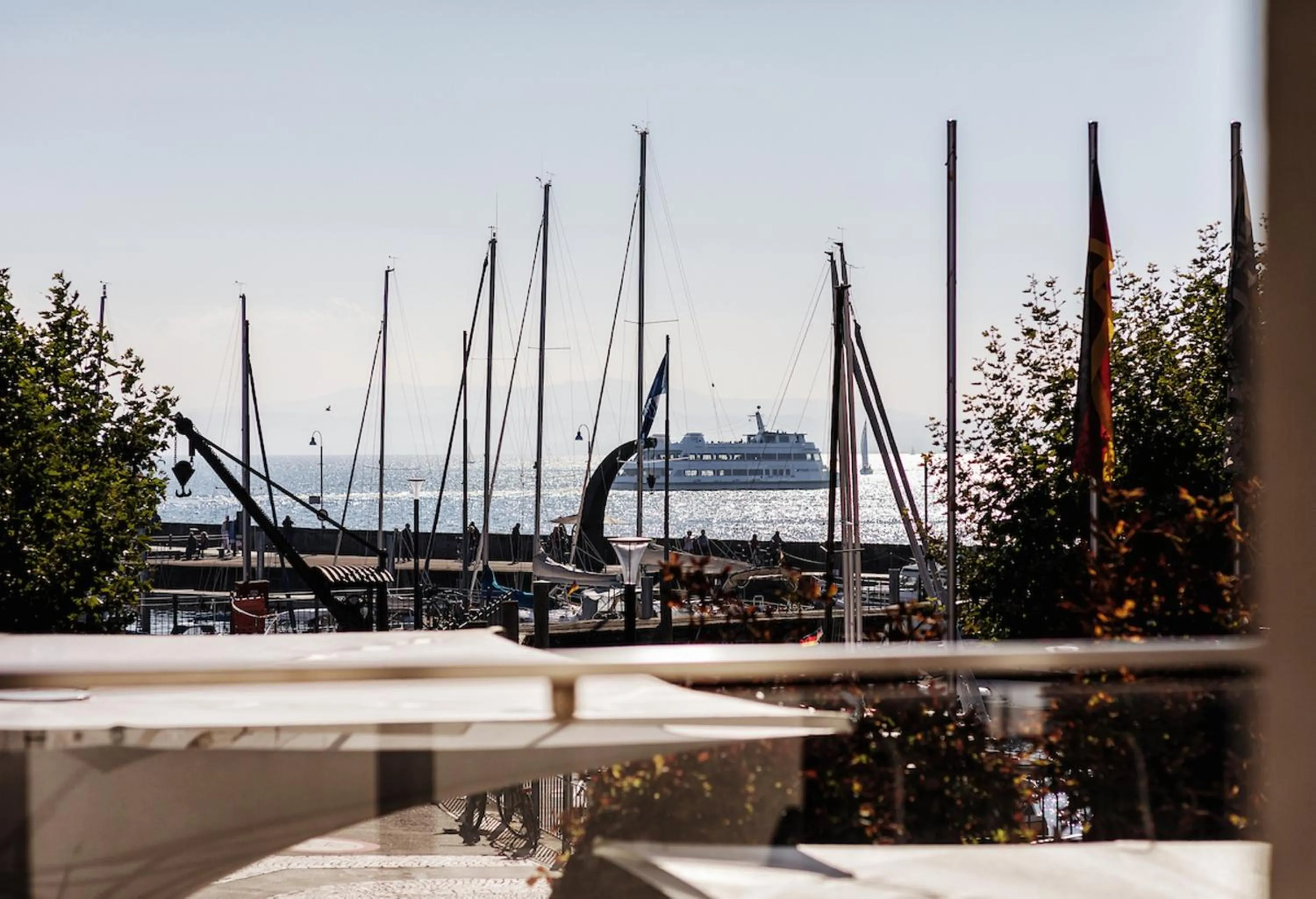 Lake view in Seehotel Litz