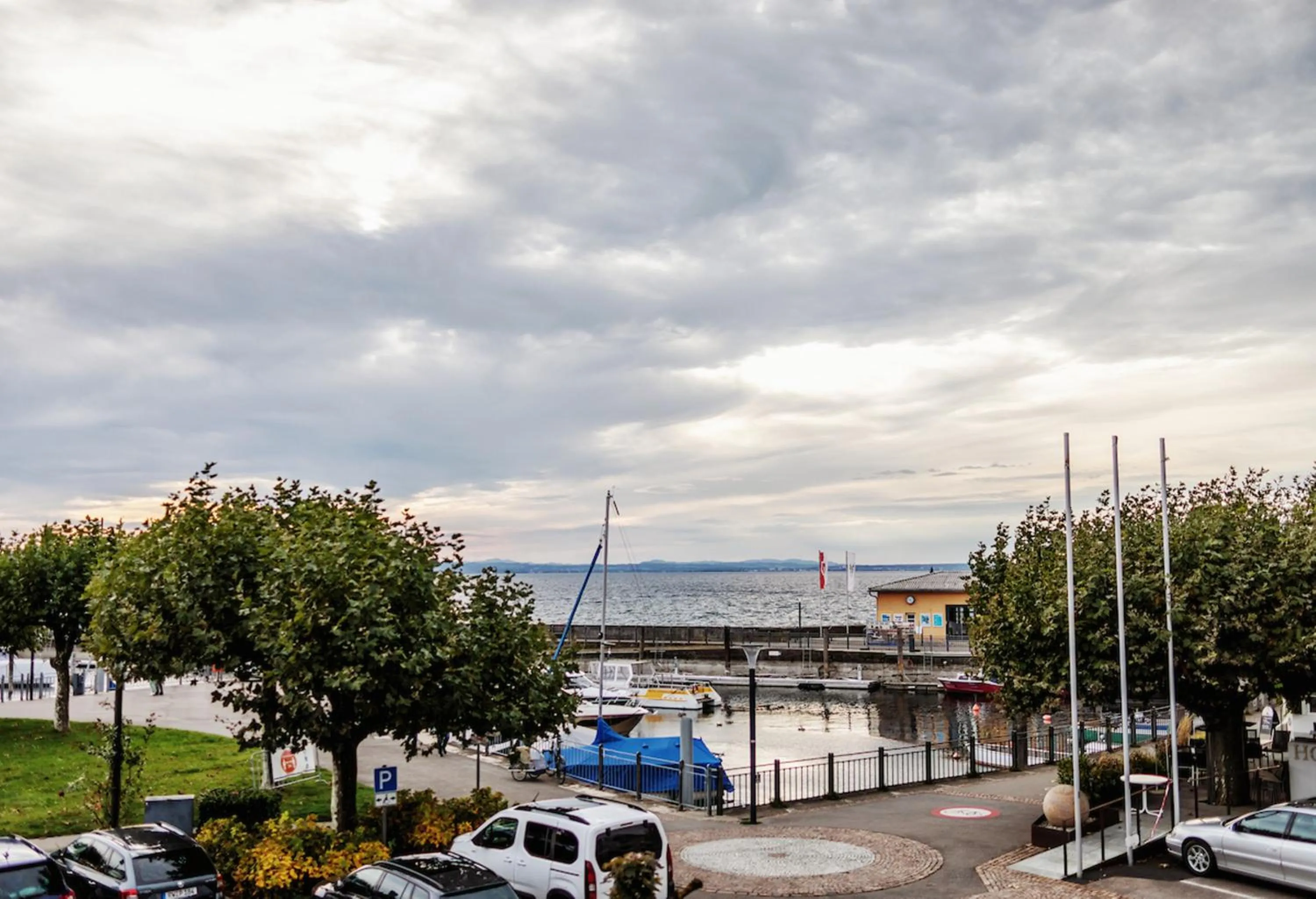 Lake view in Seehotel Litz