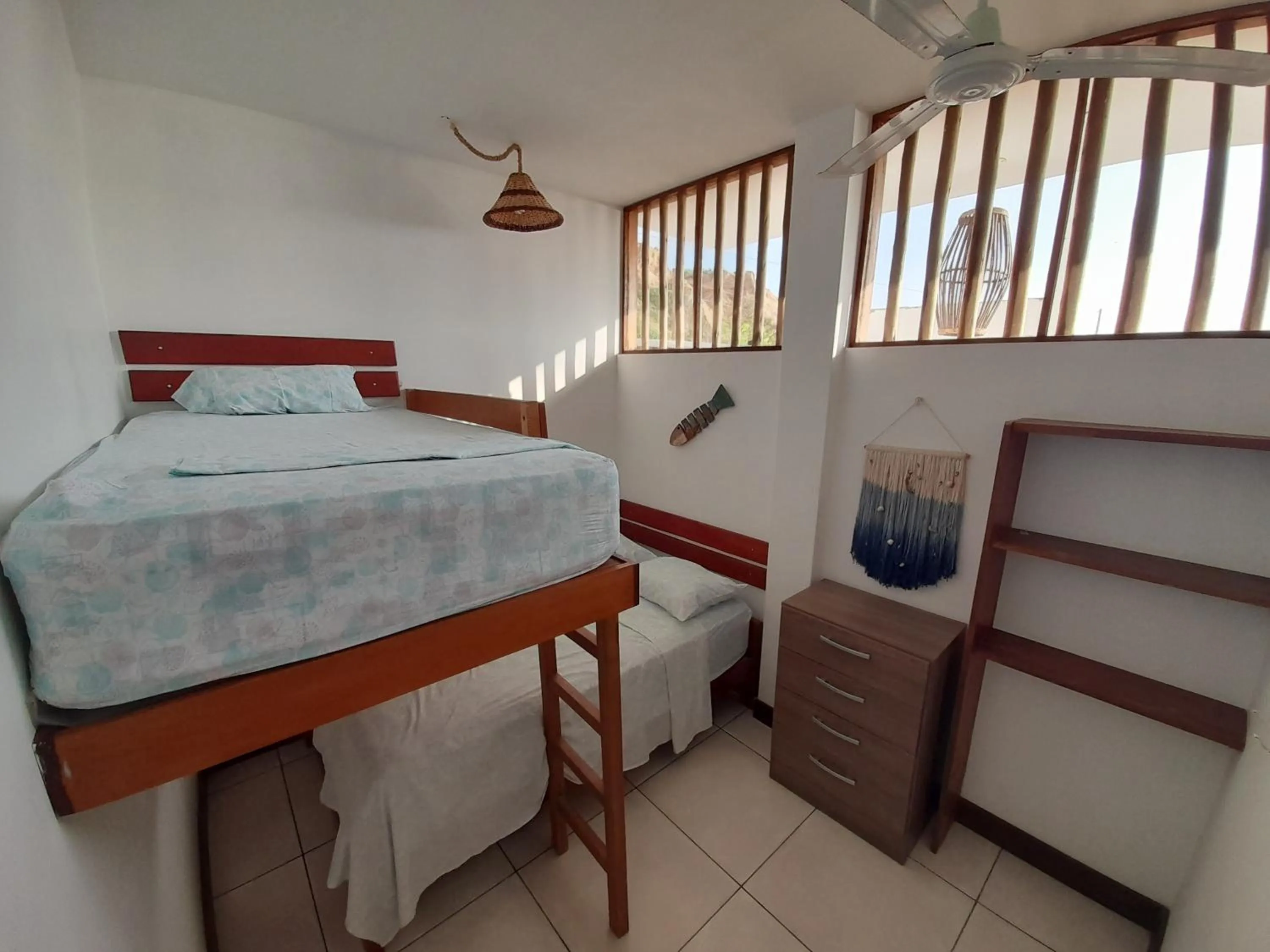 Bed in Maria Jose Bungalows