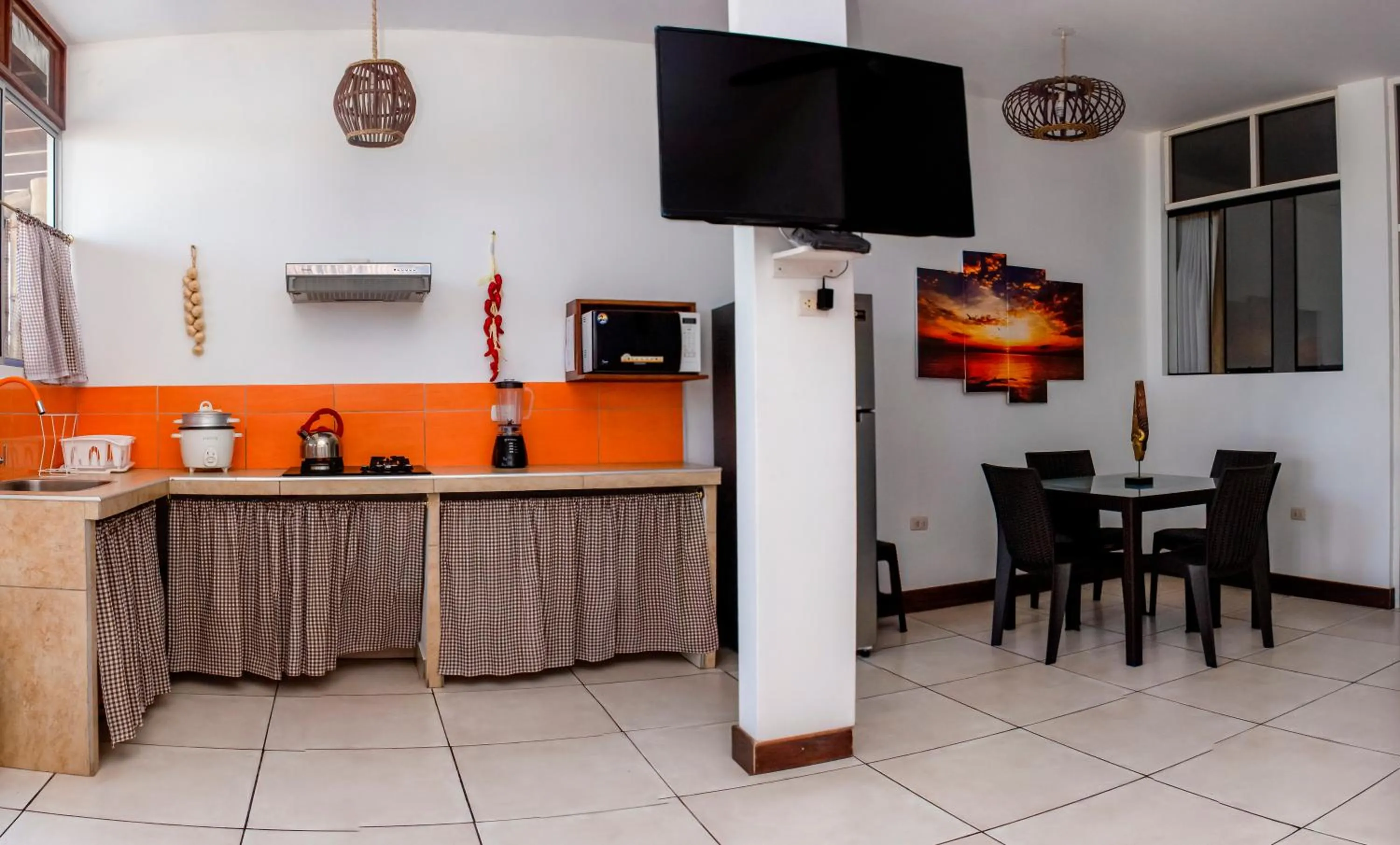 Kitchen or kitchenette in Maria Jose Bungalows