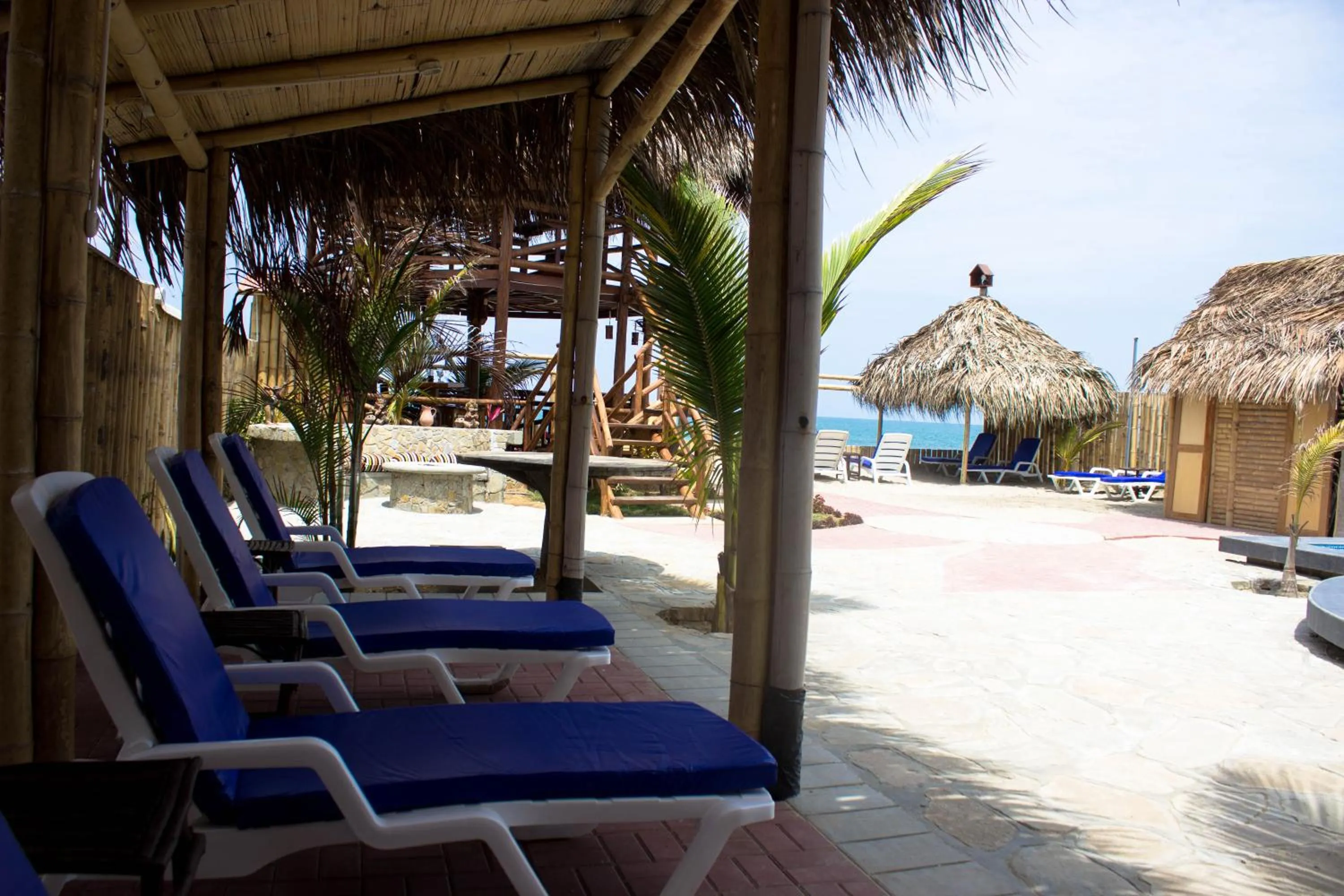 Patio in Maria Jose Bungalows