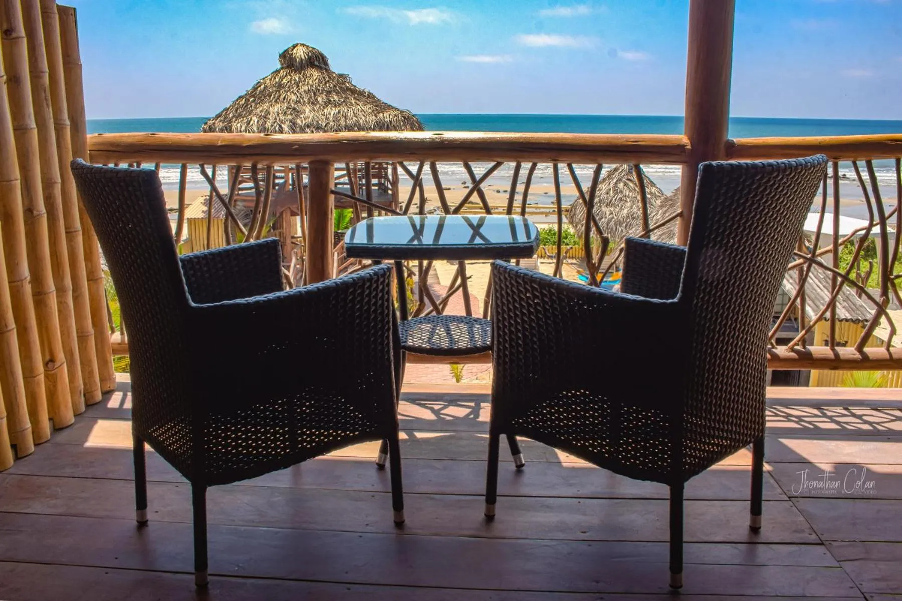 Balcony/Terrace in Maria Jose Bungalows