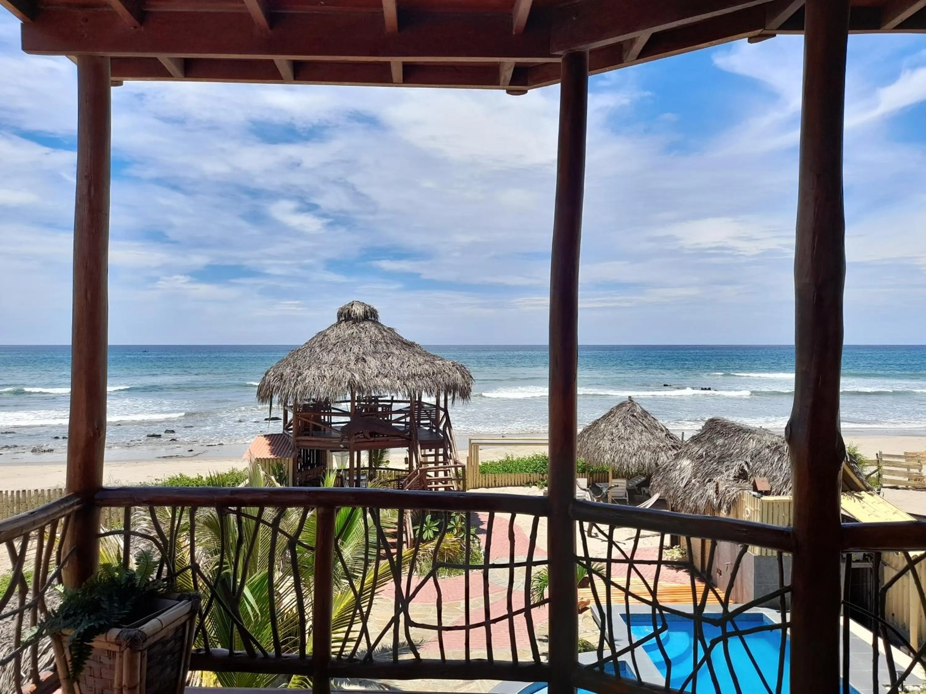 Balcony/Terrace in Maria Jose Bungalows