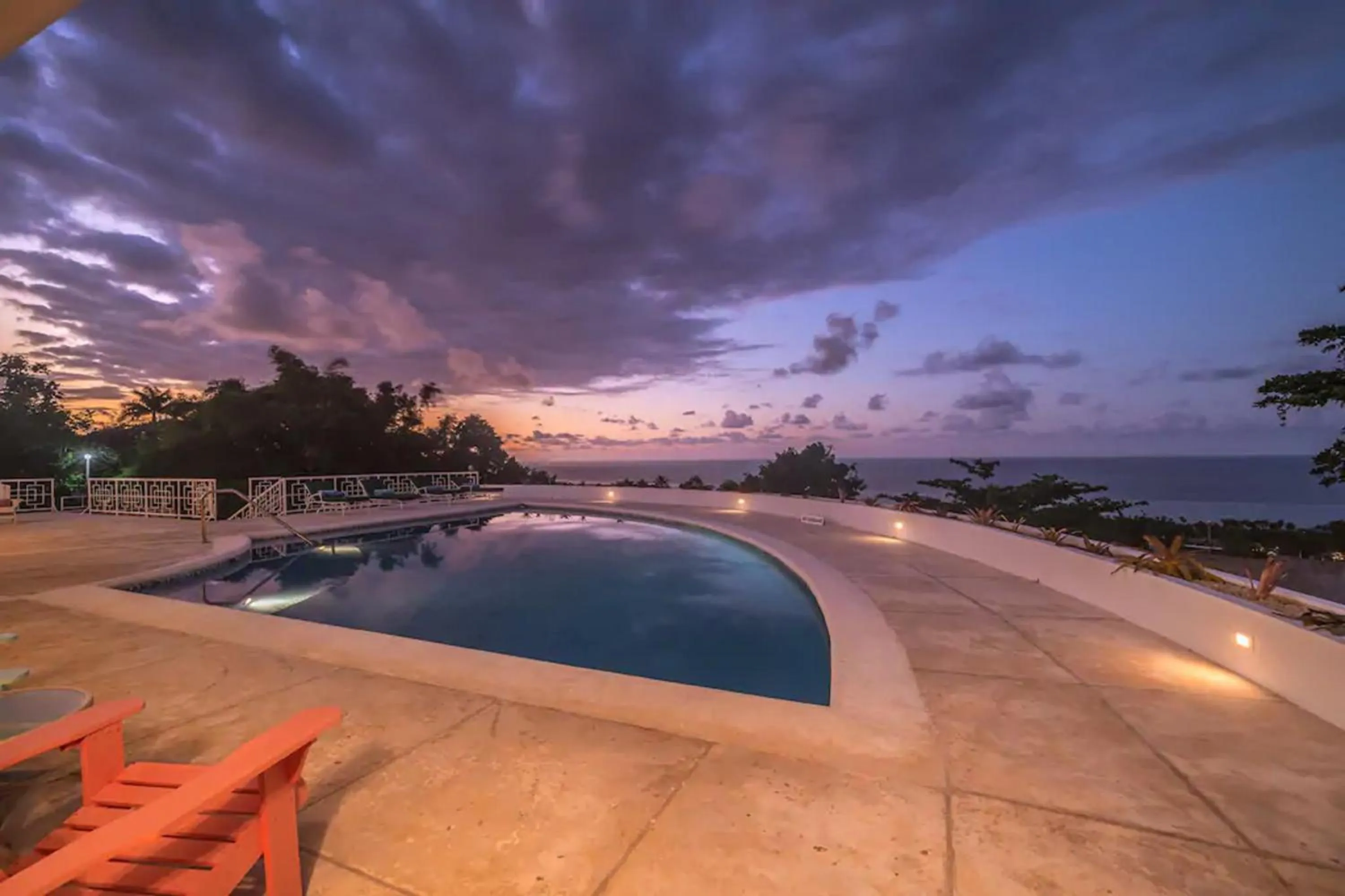 Swimming pool in Magnificent 5-Bedroom Estate Villa, Sleeps 12