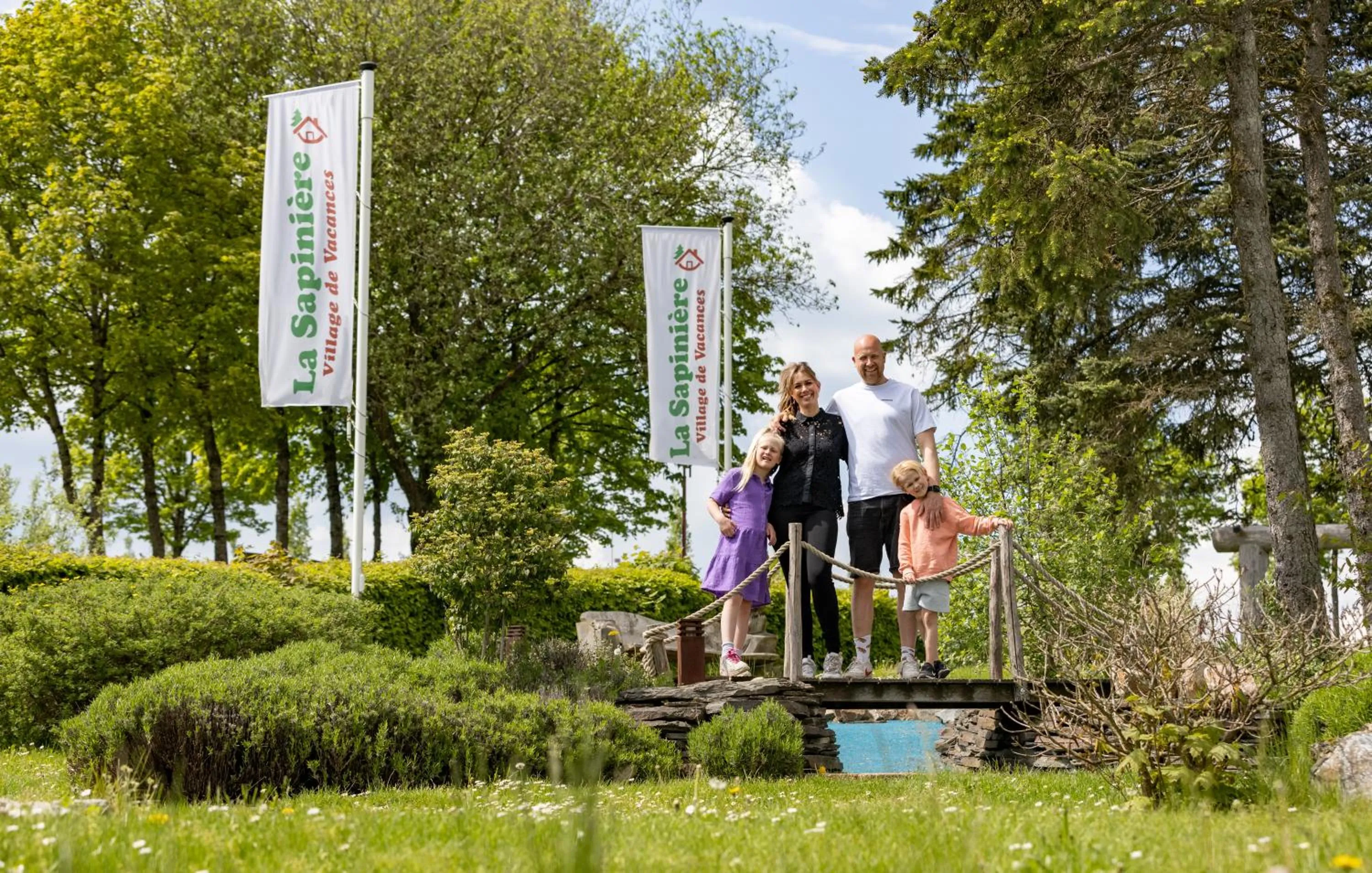 Spring in Holiday Park La Sapinière