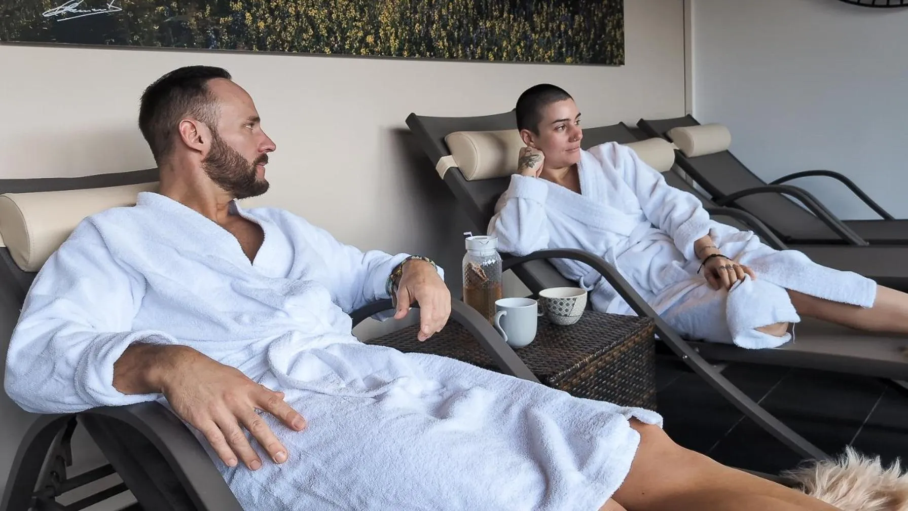 Sauna in Holiday Park La Sapinière