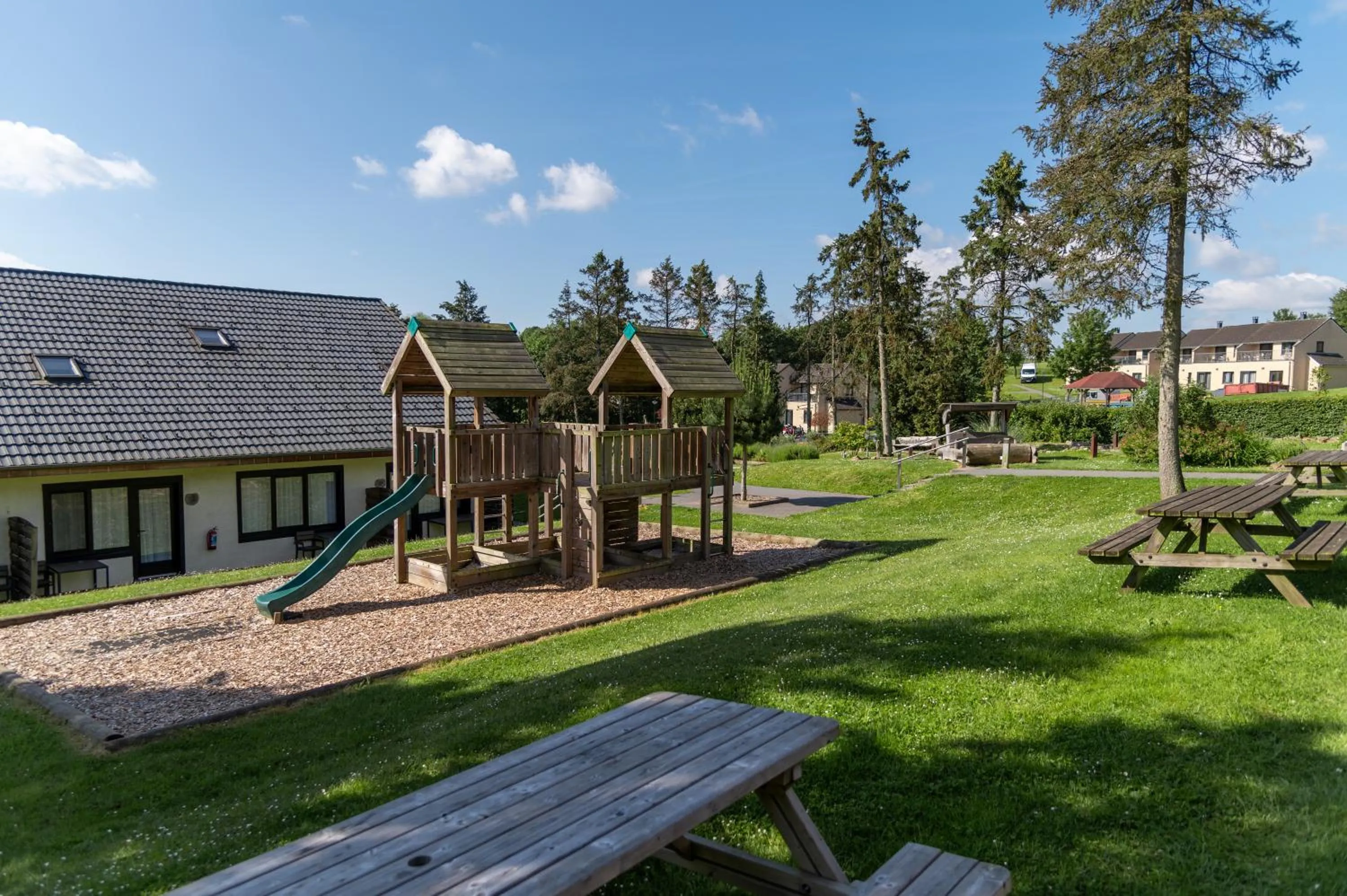 Property building in Holiday Park La Sapinière