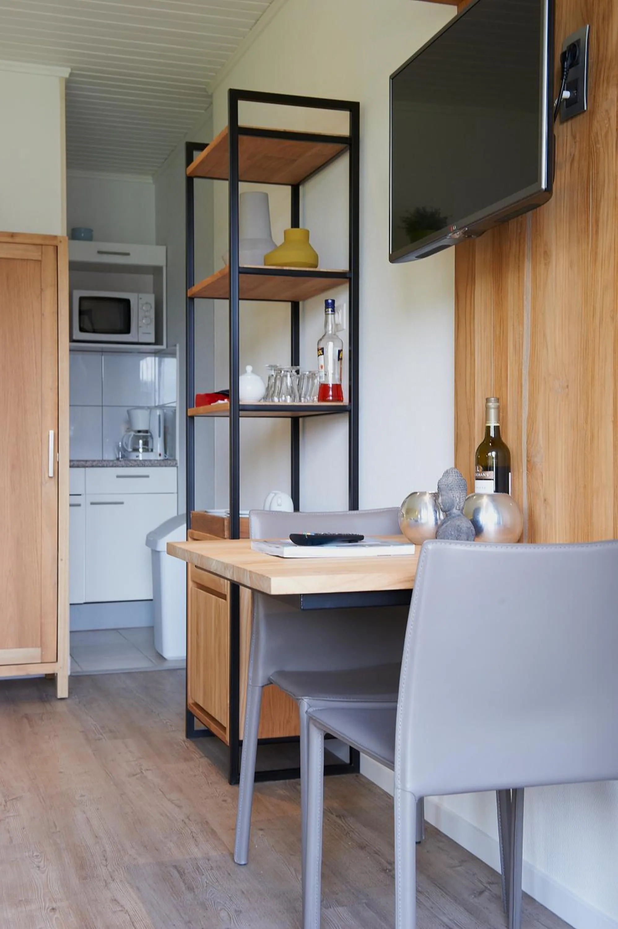 Kitchen or kitchenette in Holiday Park La Sapinière