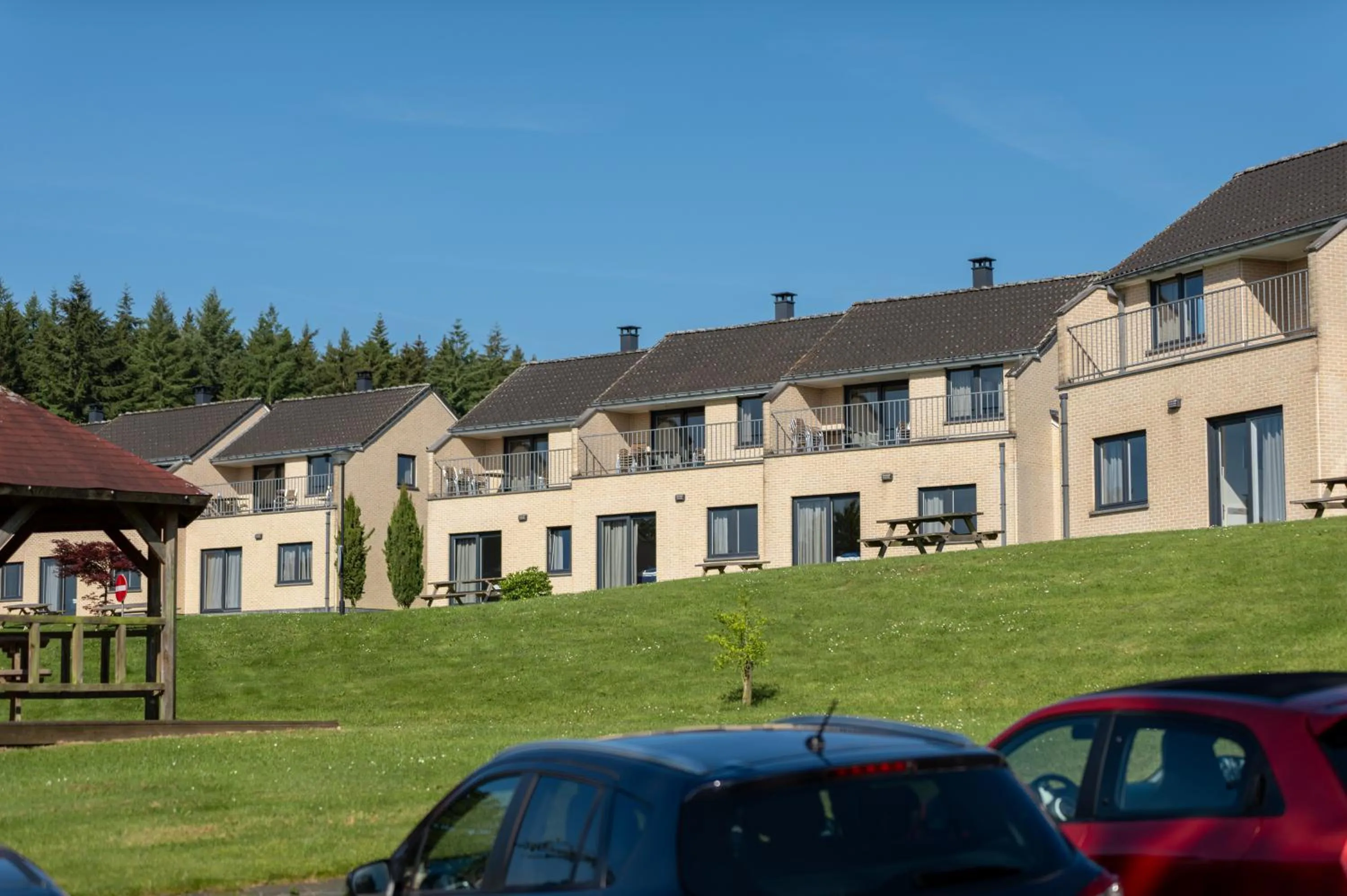Property building in Holiday Park La Sapinière