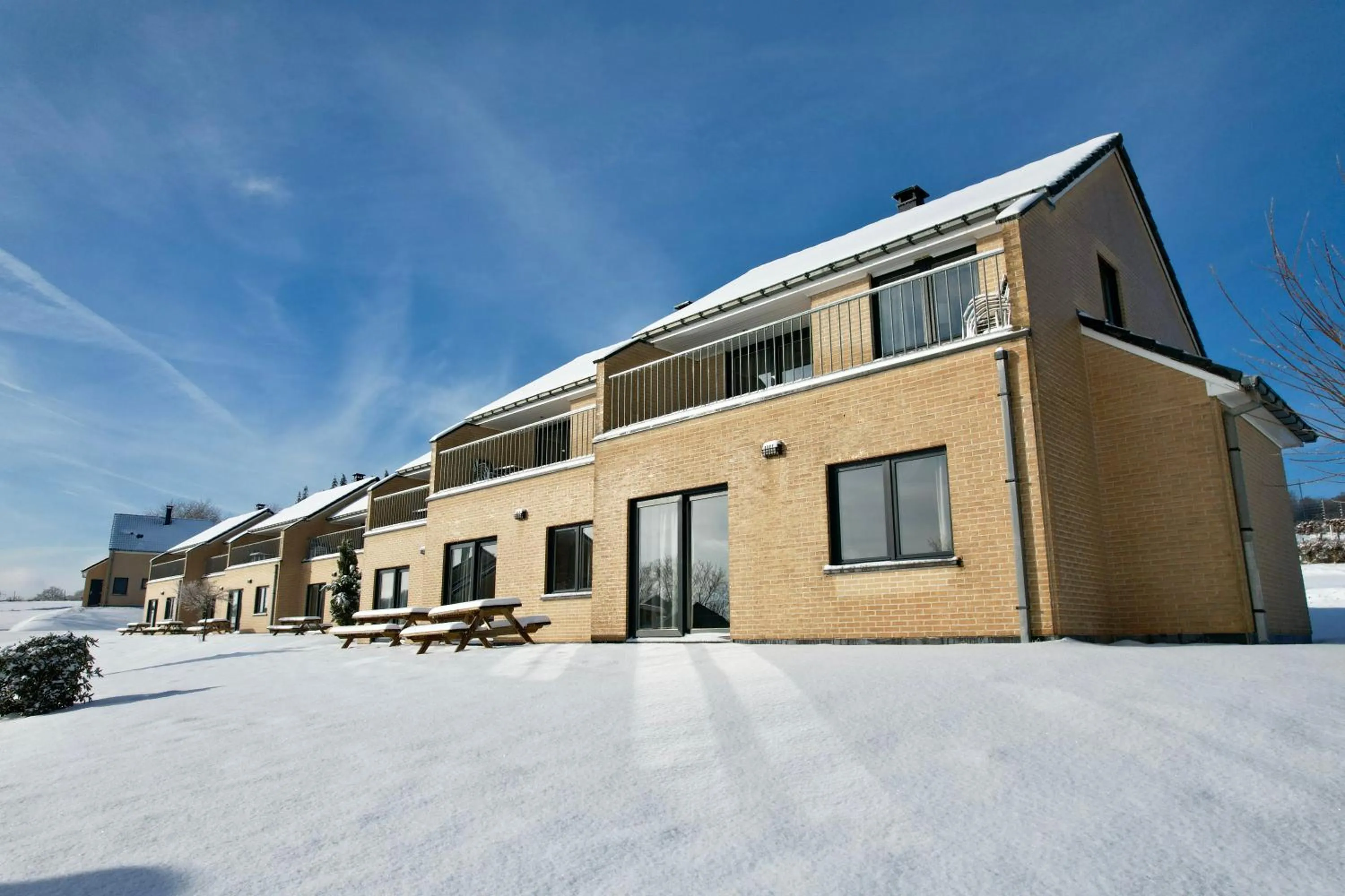 Property building in Holiday Park La Sapinière