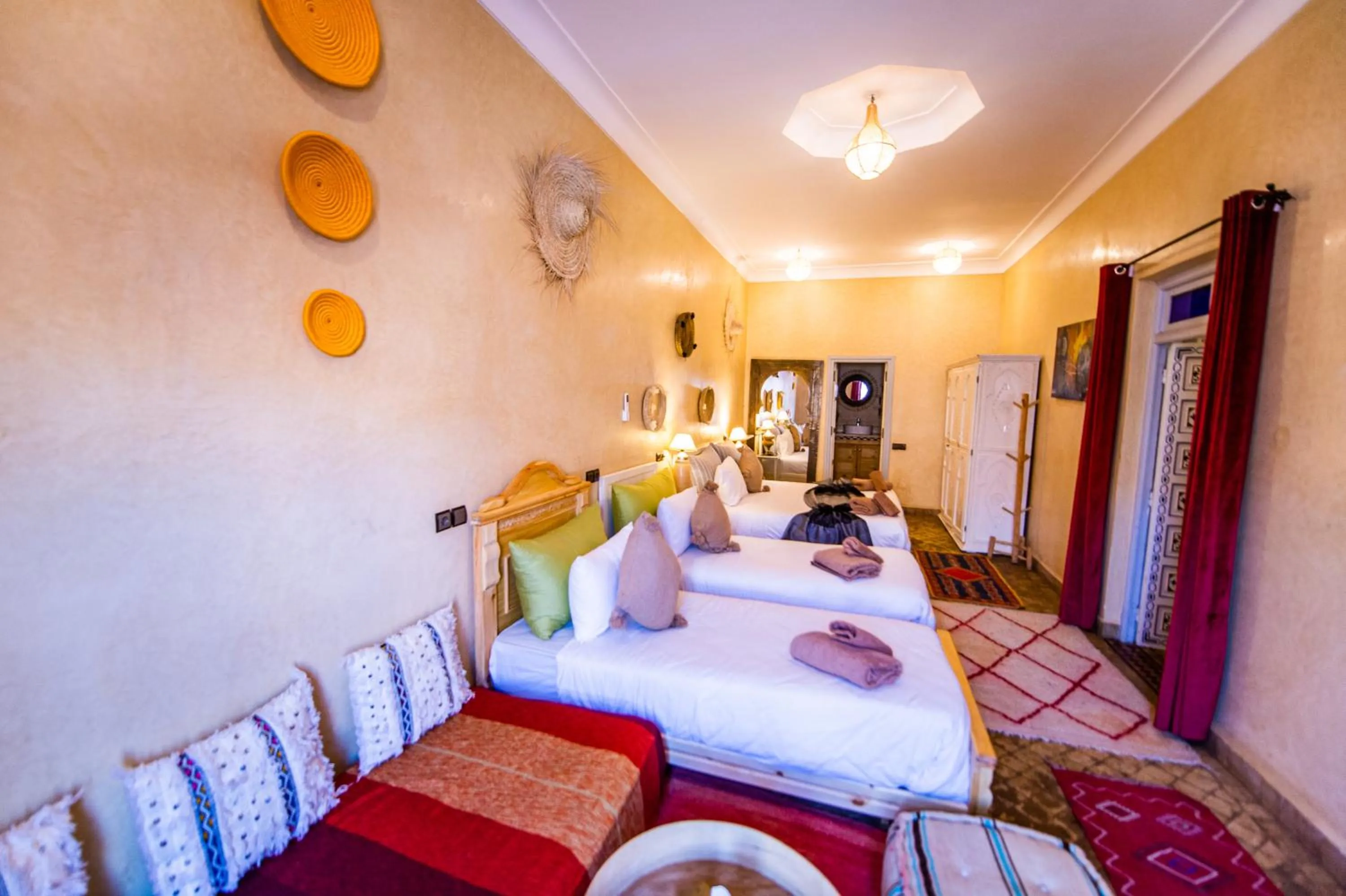 Bed in KOUTOBIA ROYAL