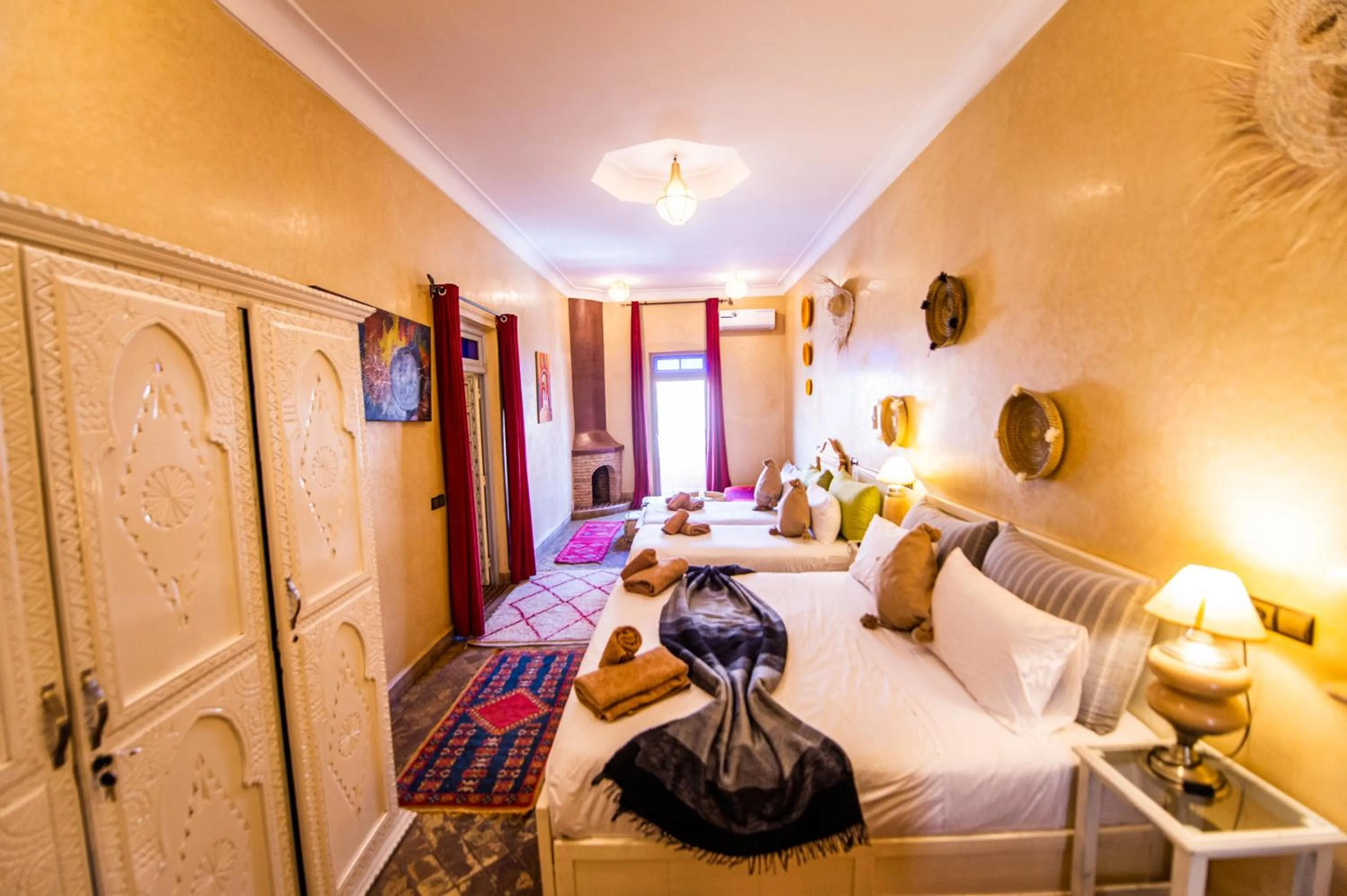 Bed in KOUTOBIA ROYAL