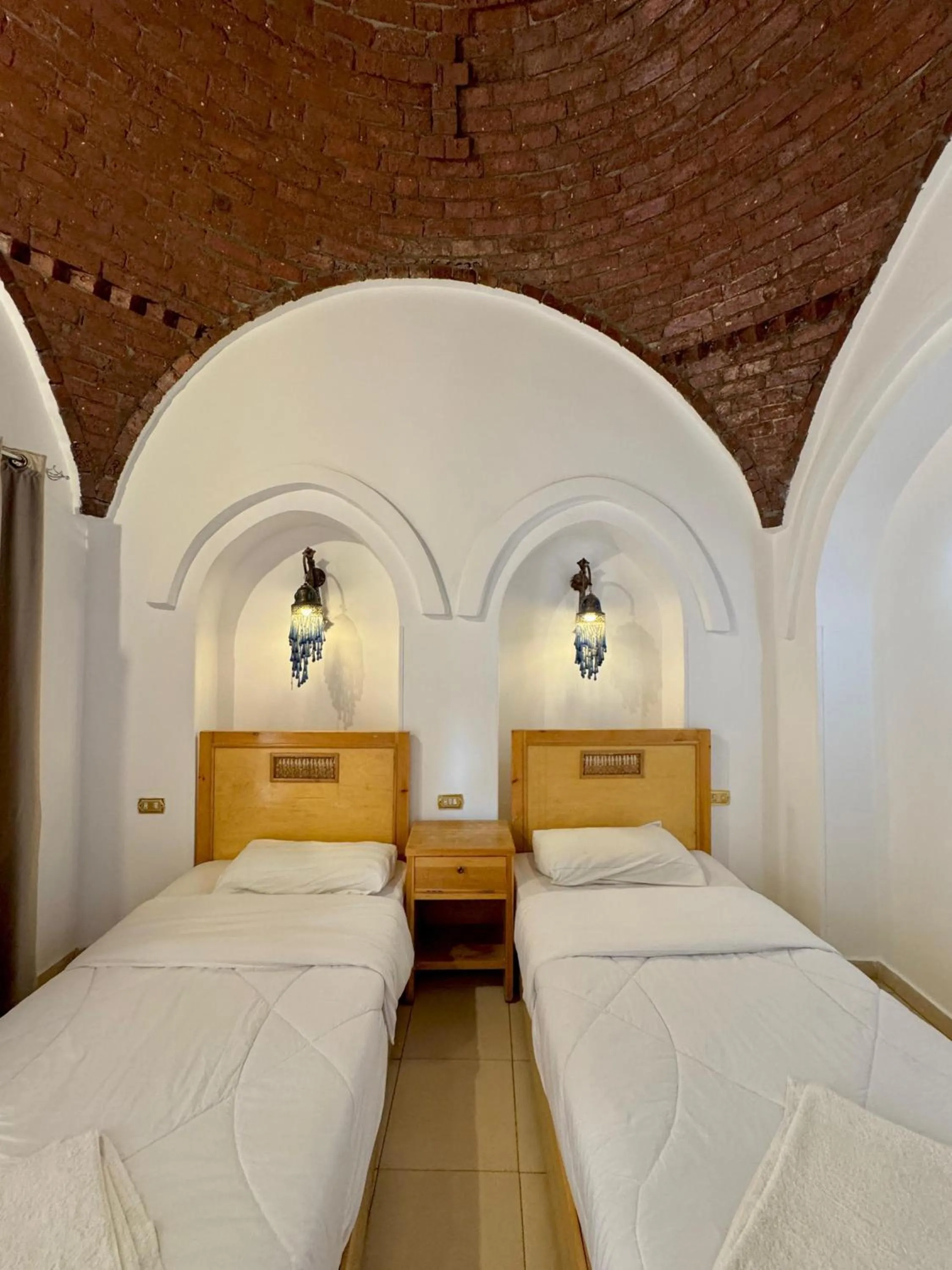 Bed in Hotel Sheherazade Luxor