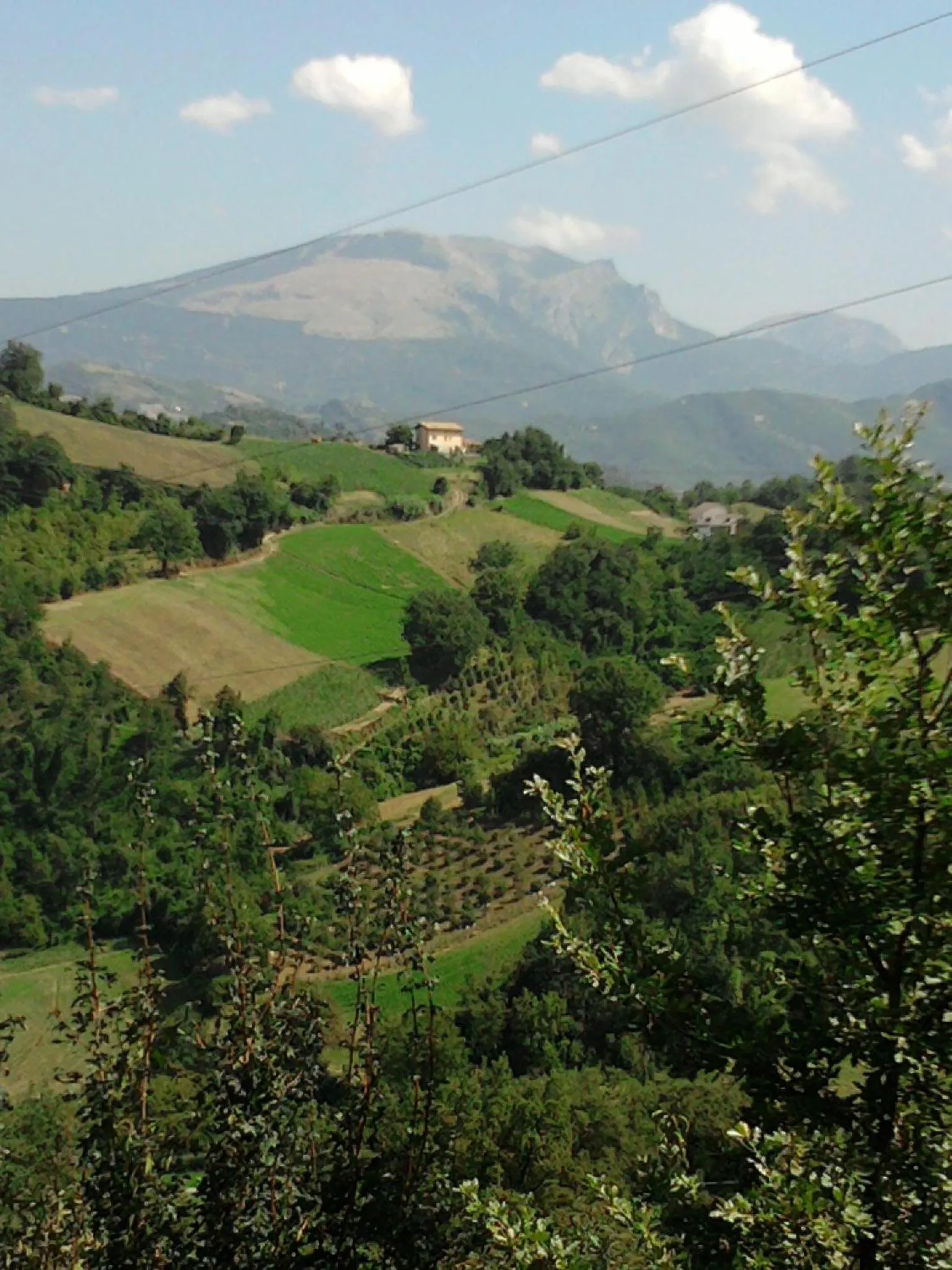 Mountain view in B&B Villa Filetta