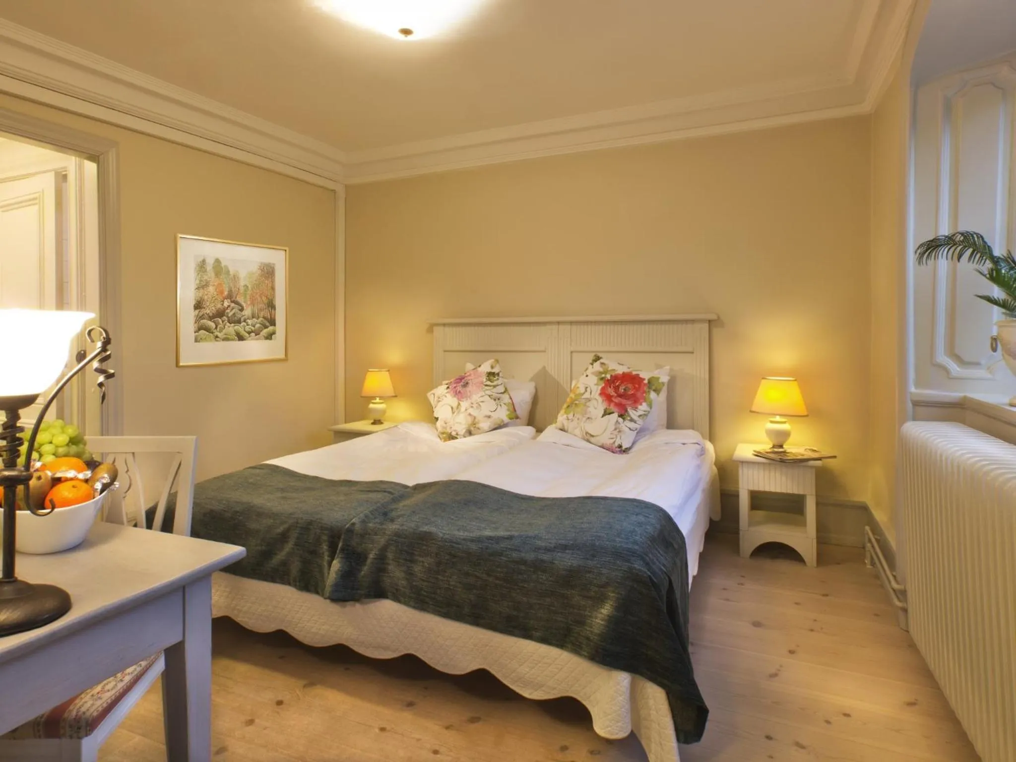 Bedroom, Bed in Åkeshofs Slott