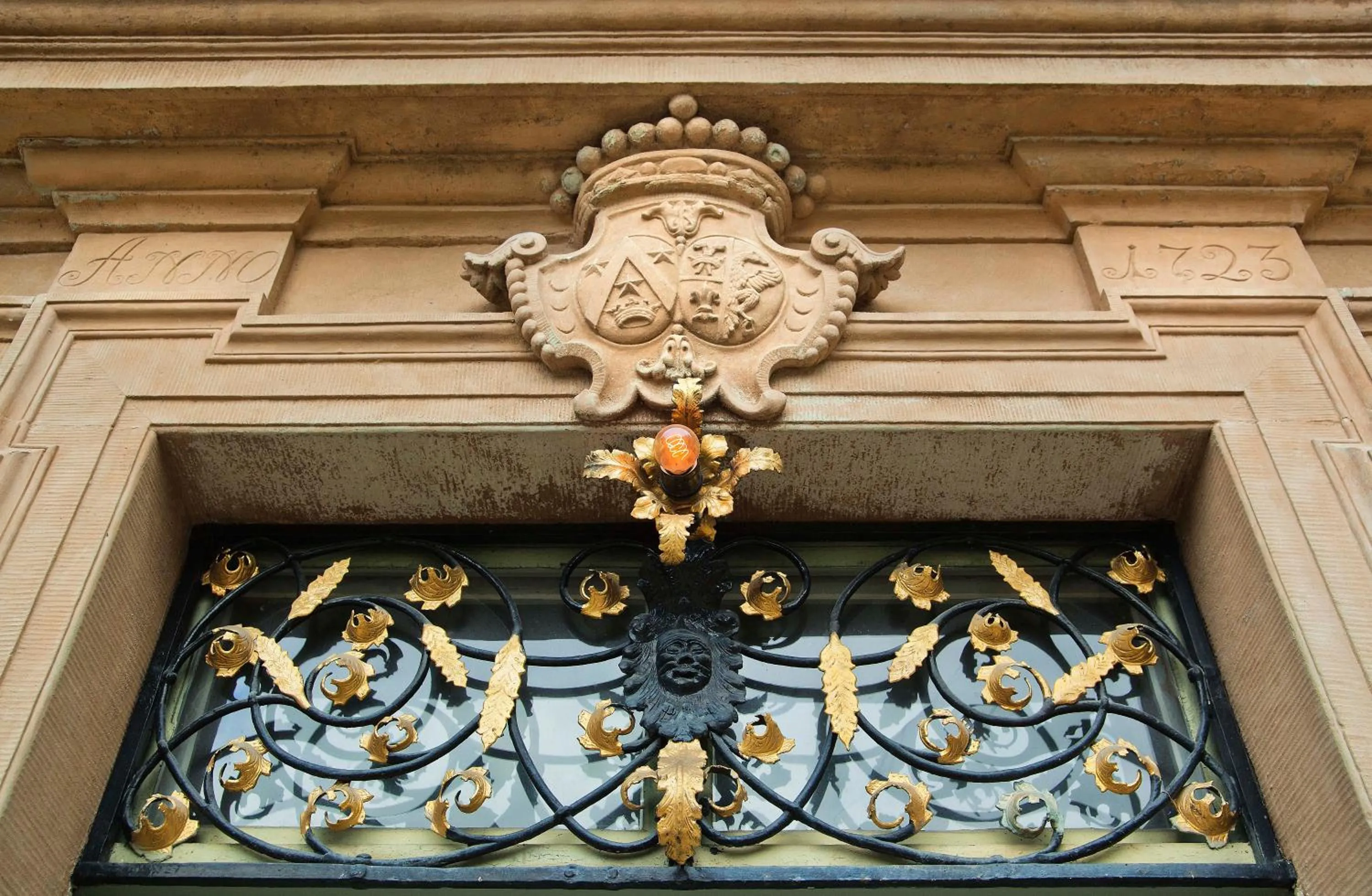 Facade/entrance in Åkeshofs Slott