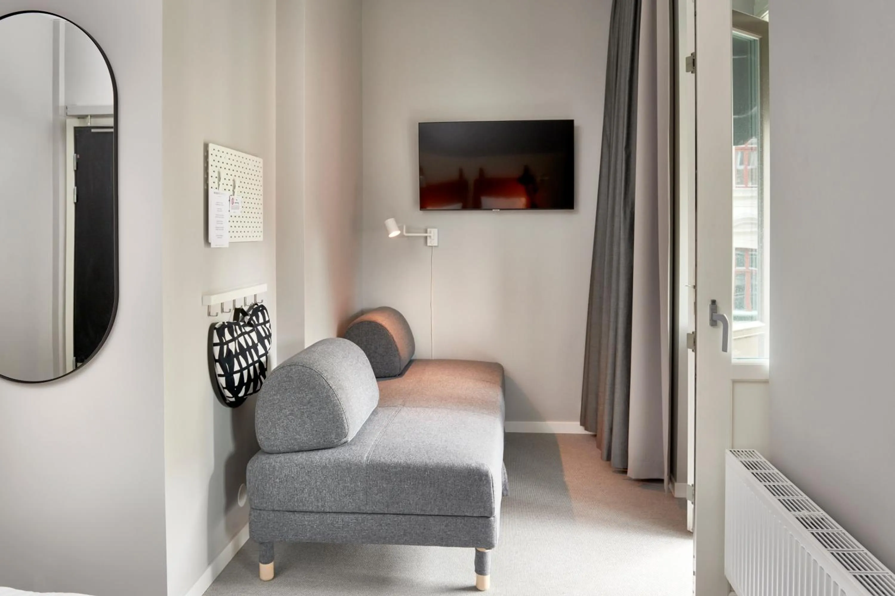 Seating area in Moment Hotels