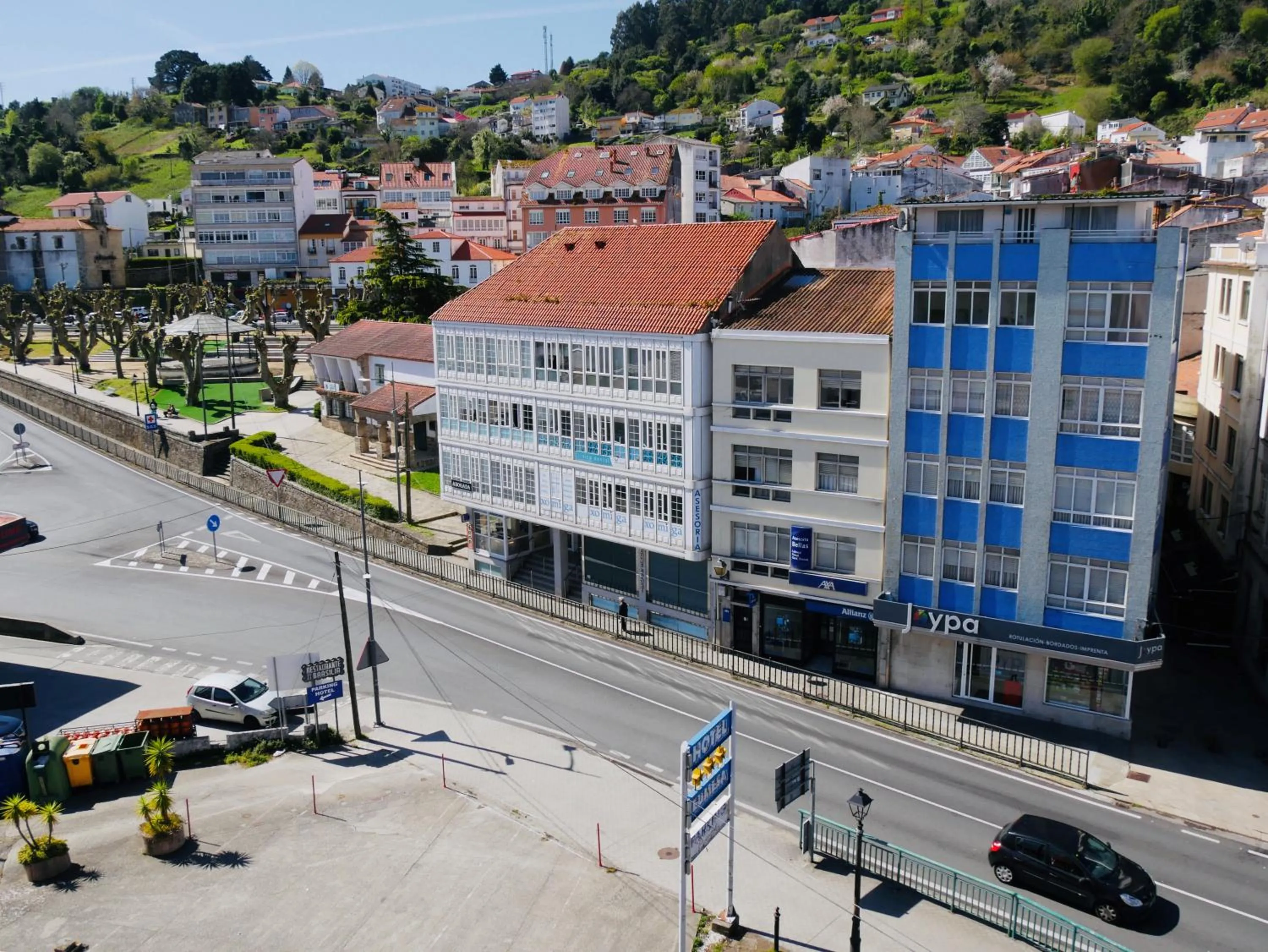 City view in Hotel Eumesa