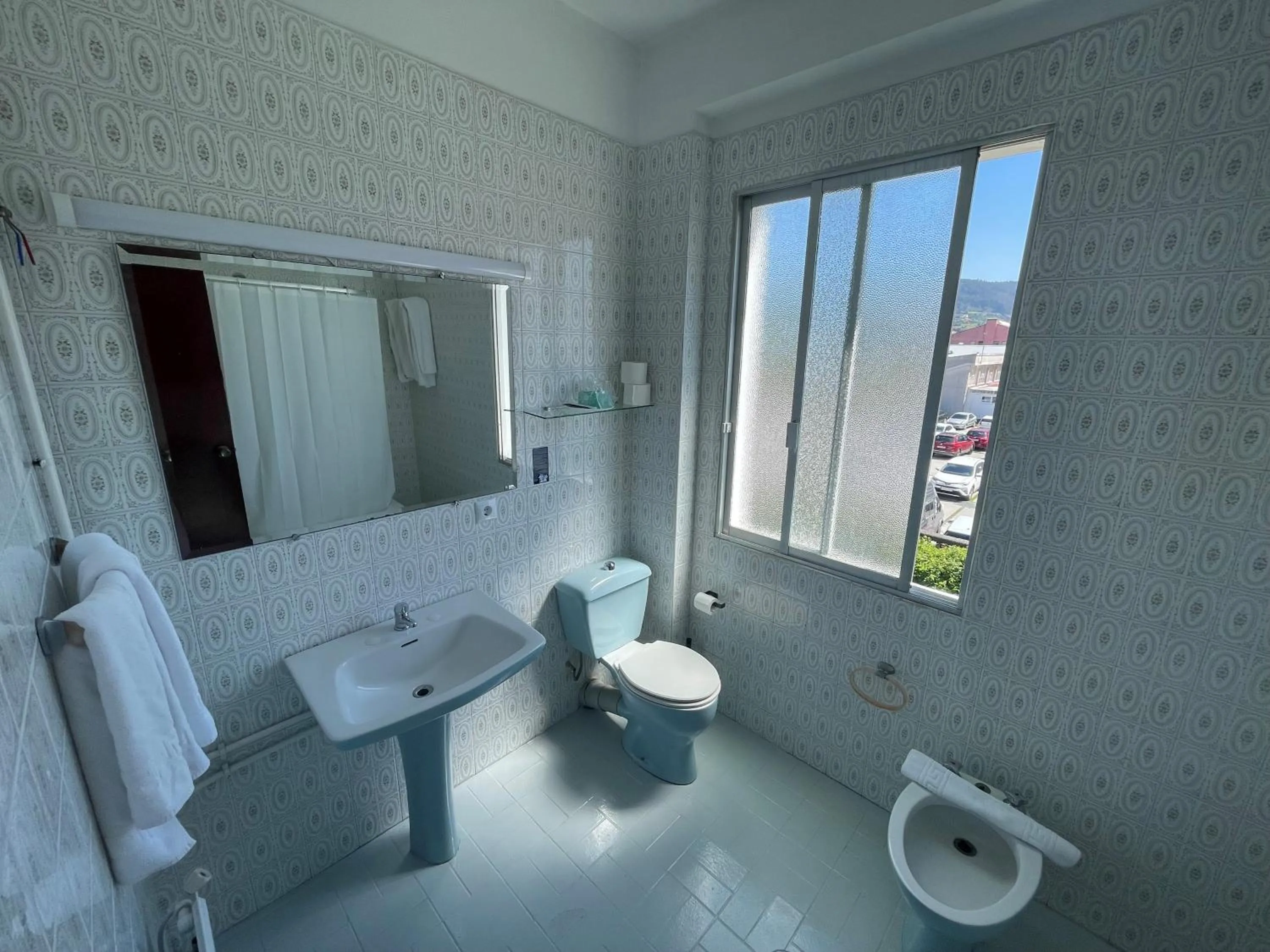 Bathroom in Hotel Eumesa