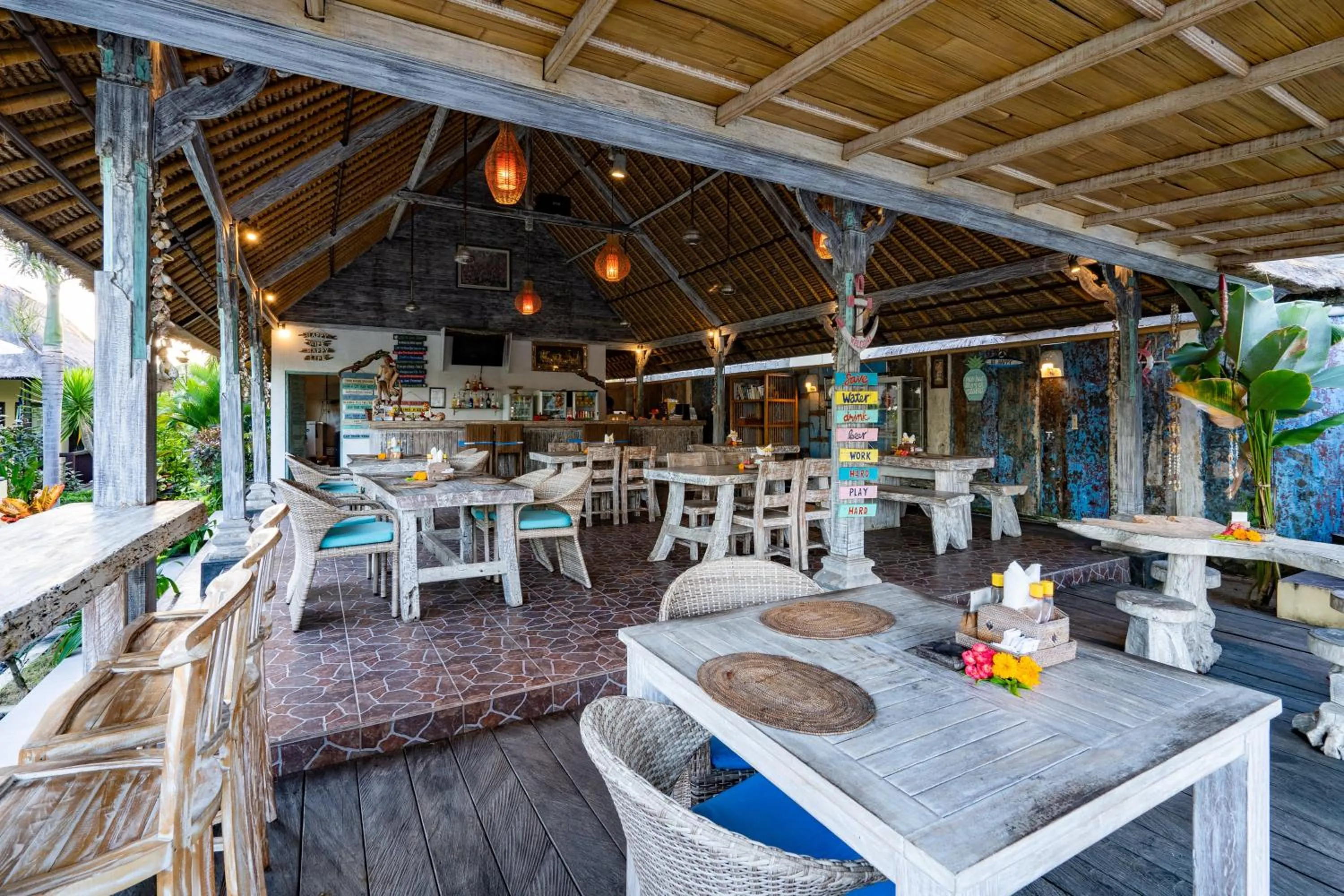 Restaurant/places to eat in Dream Beach Kubu & SPA by ABM