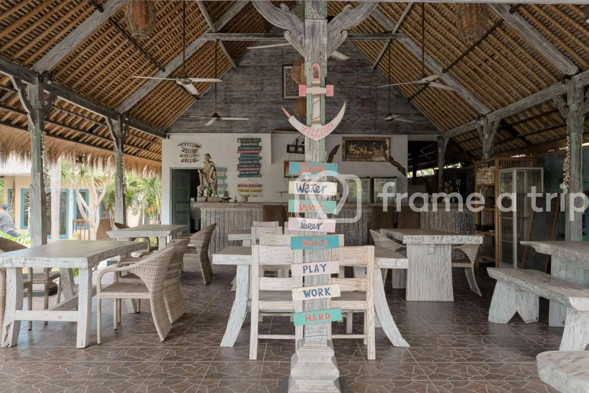 Seating area in Dream Beach Kubu & SPA by ABM