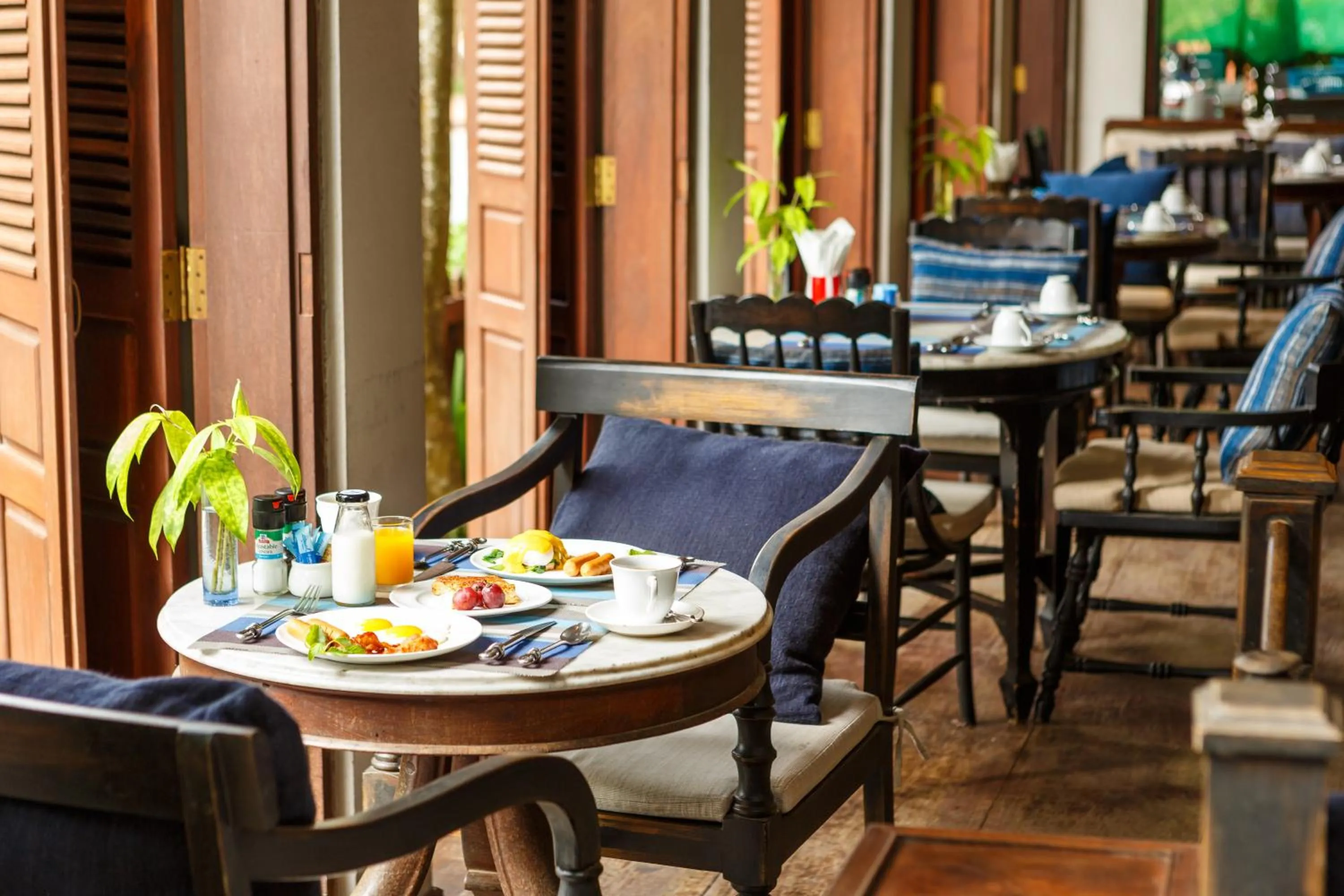 Buffet breakfast in Burasari Heritage Luang Prabang