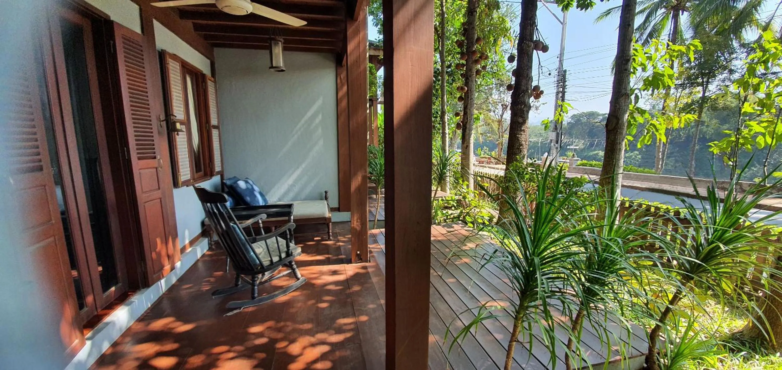 Garden in Burasari Heritage Luang Prabang