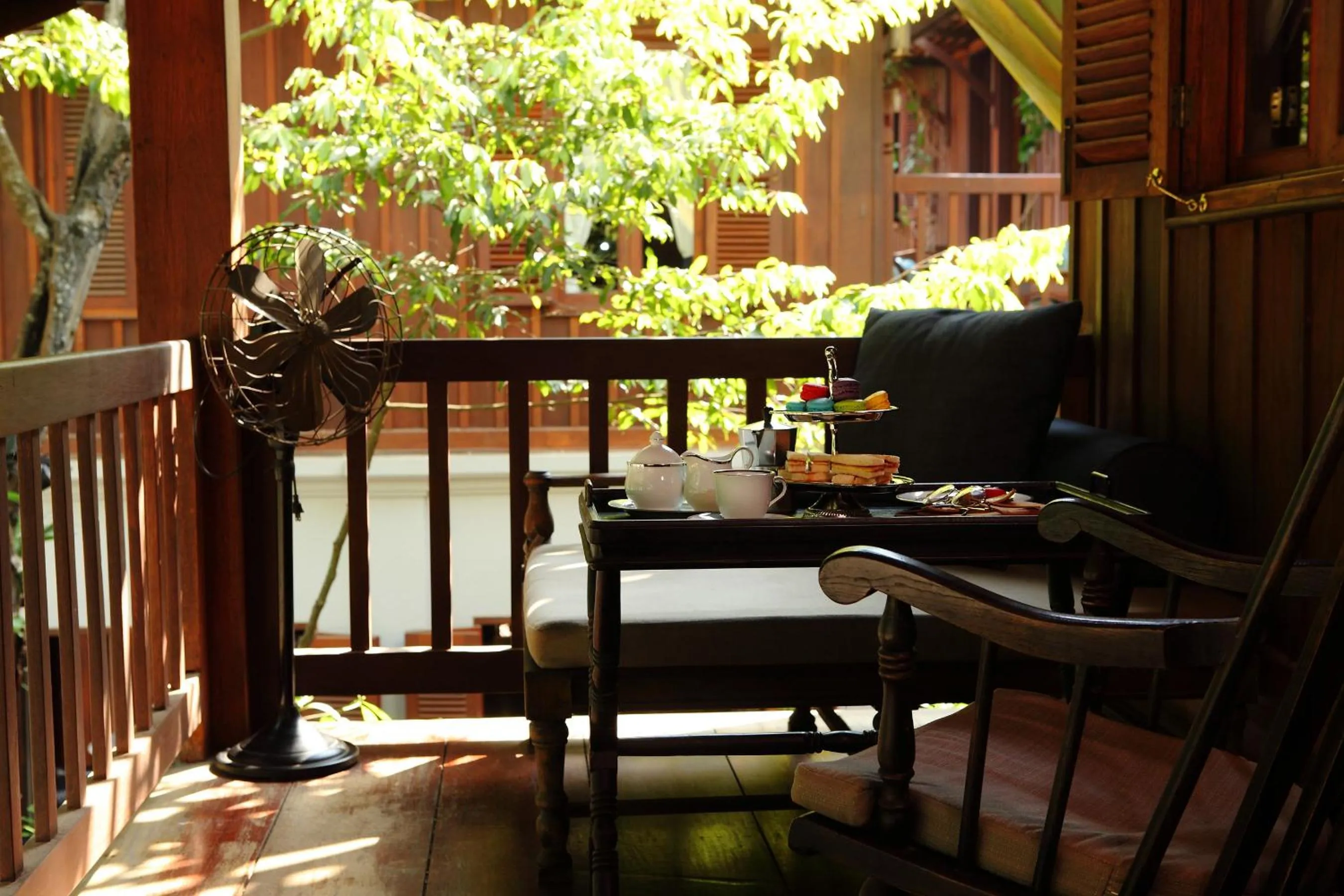 Balcony/Terrace in Burasari Heritage Luang Prabang