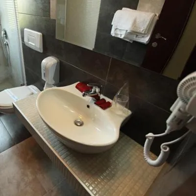 Bathroom in Hotel Šator