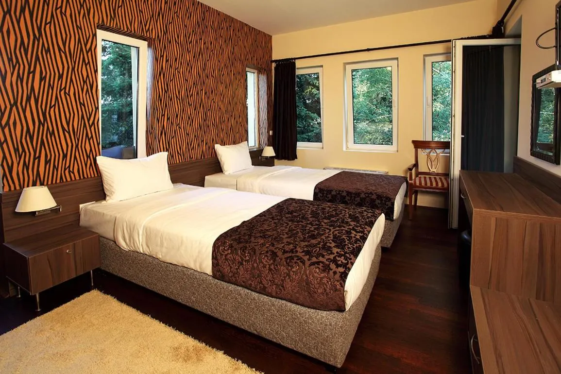 Bed in Hotel Šator