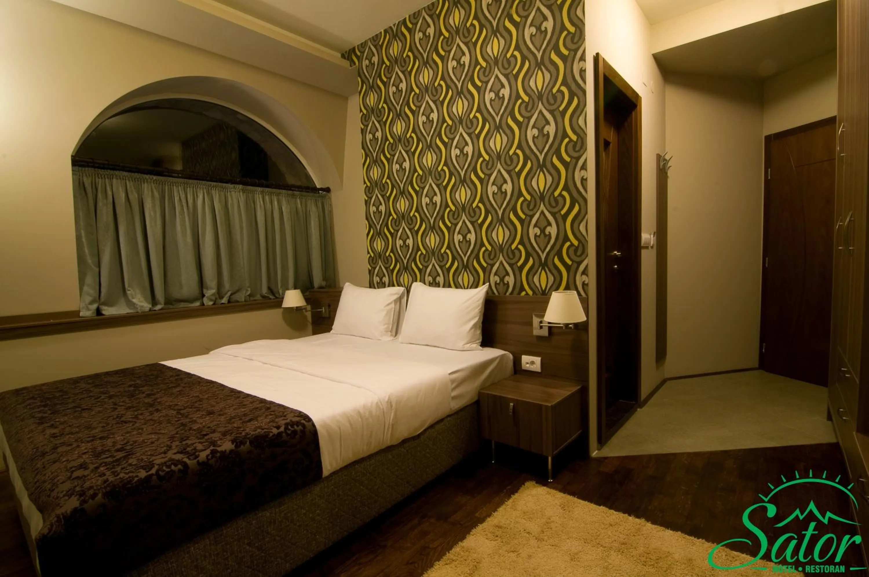 Bedroom, Bed in Hotel Šator