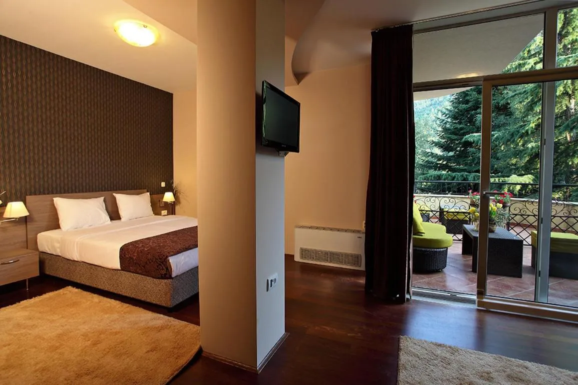 Bed in Hotel Šator