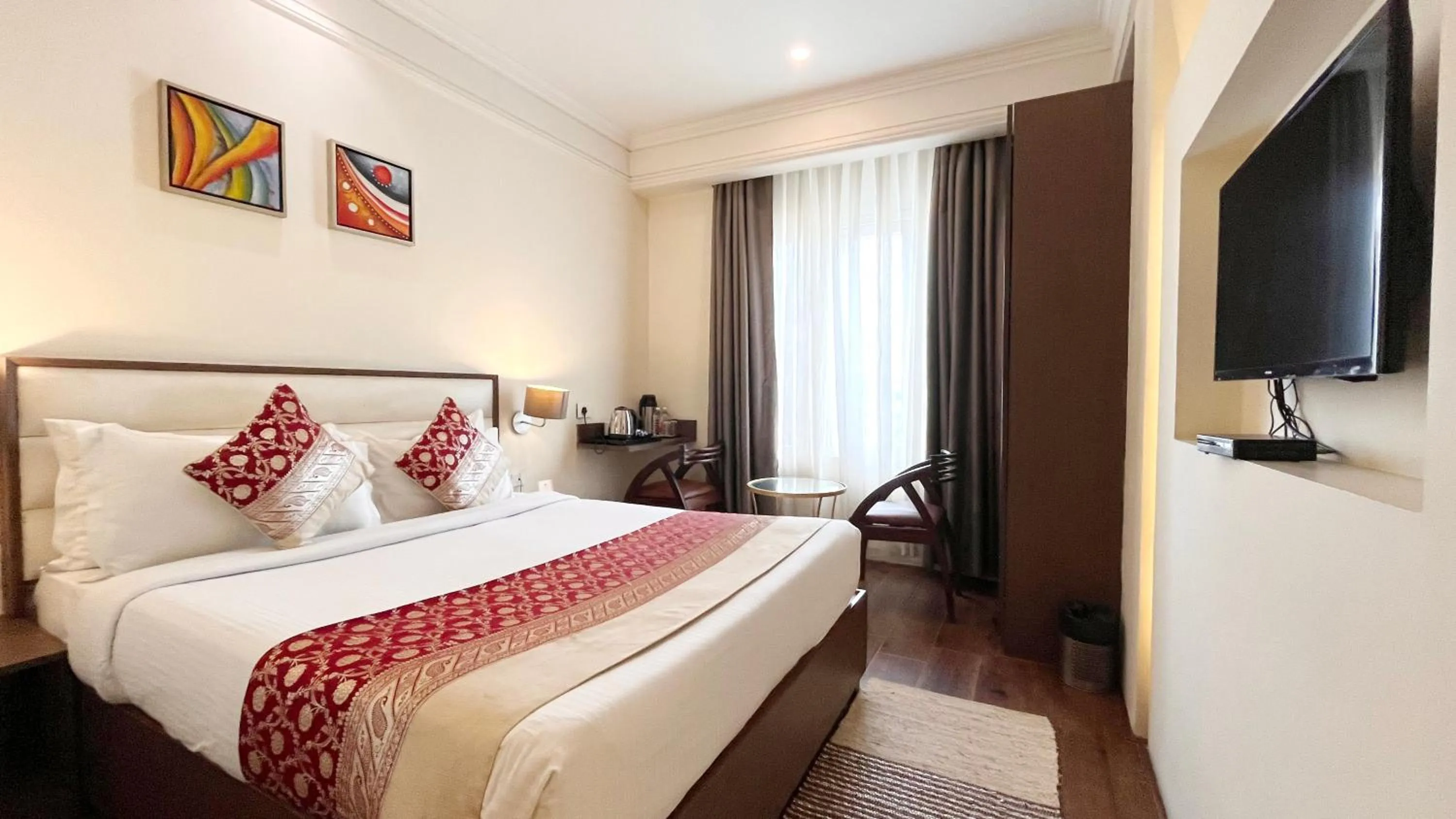 Bedroom, Bed in New Hotel Broadway