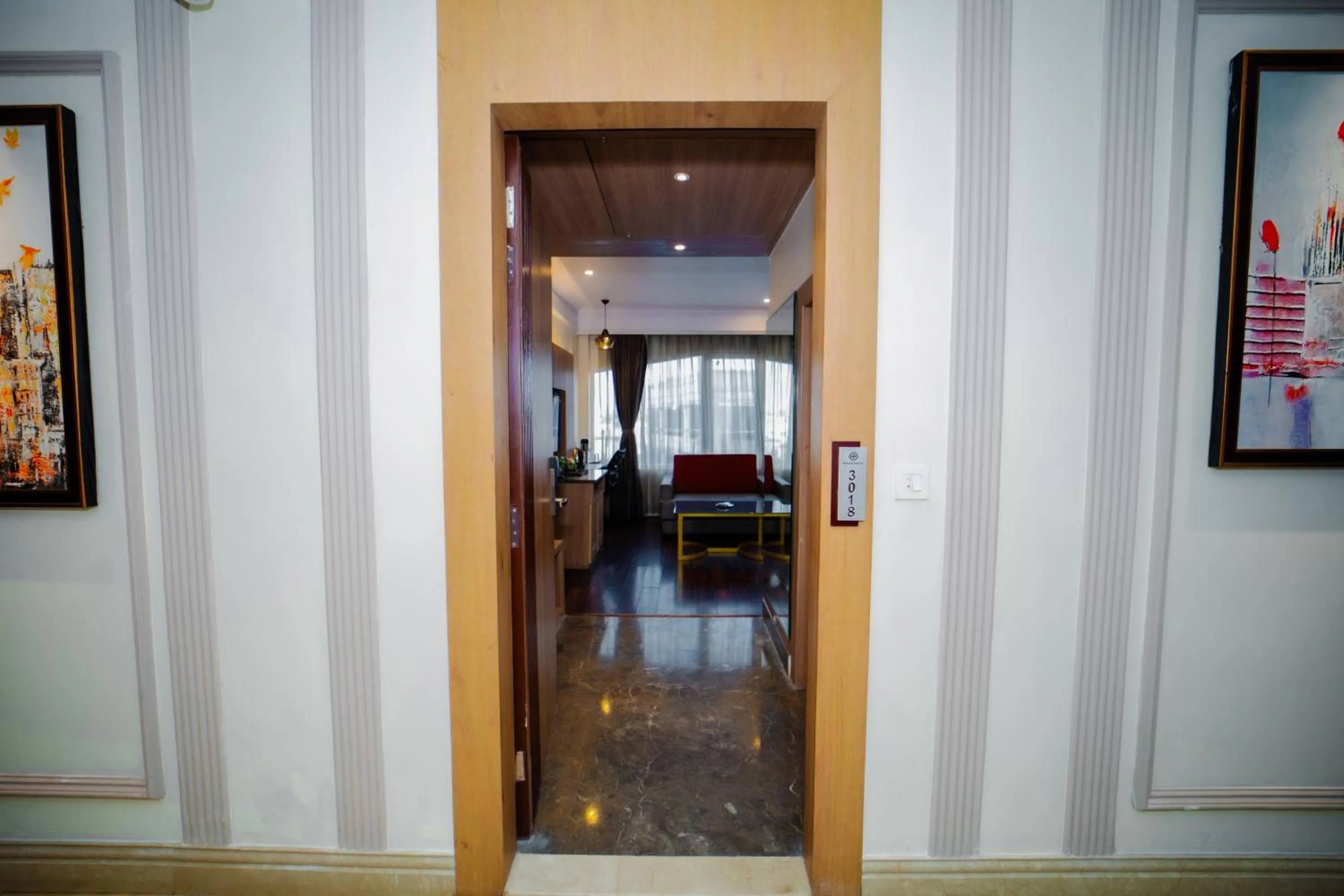 Seating area in New Hotel Broadway