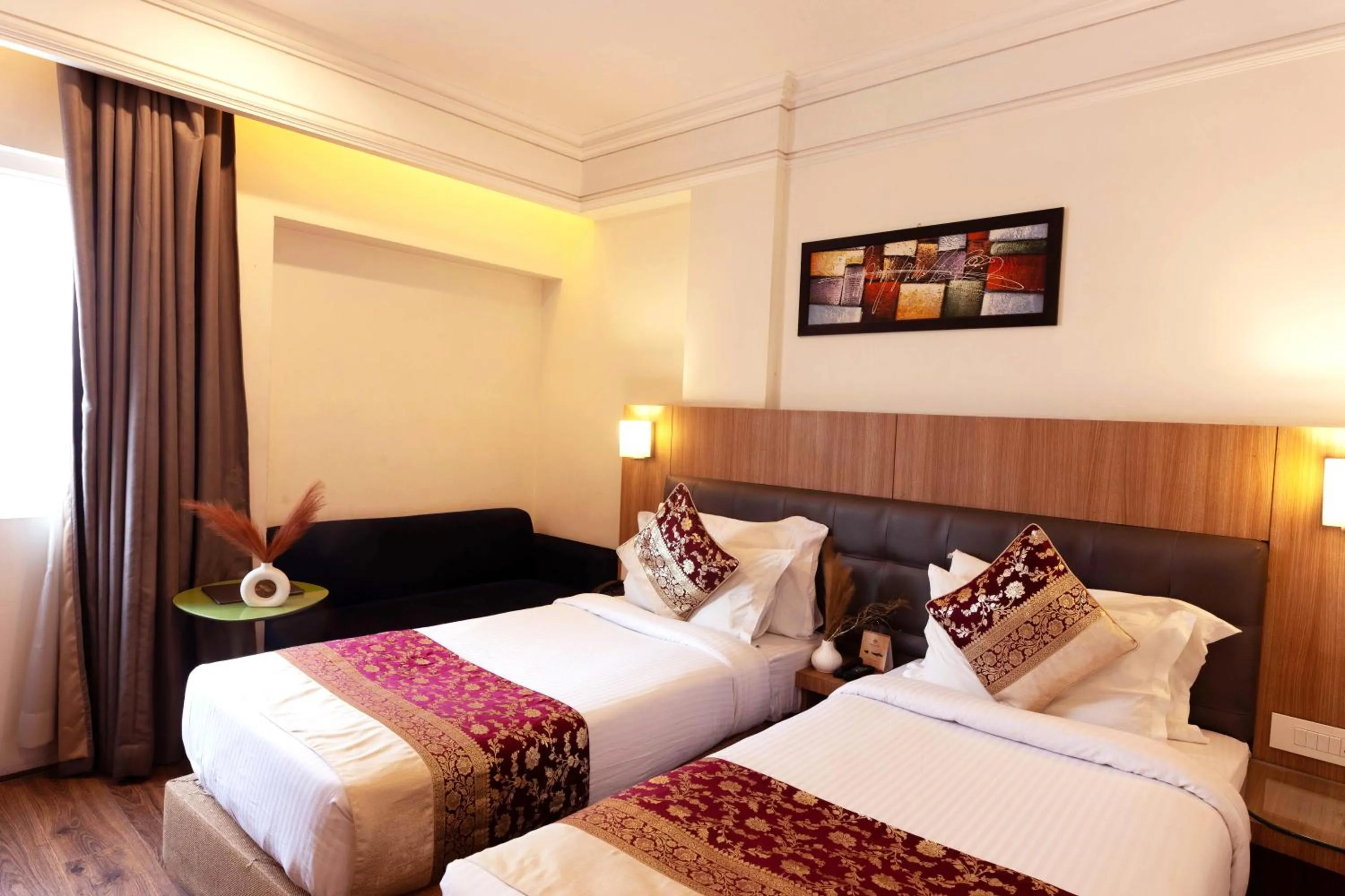 Bed in New Hotel Broadway