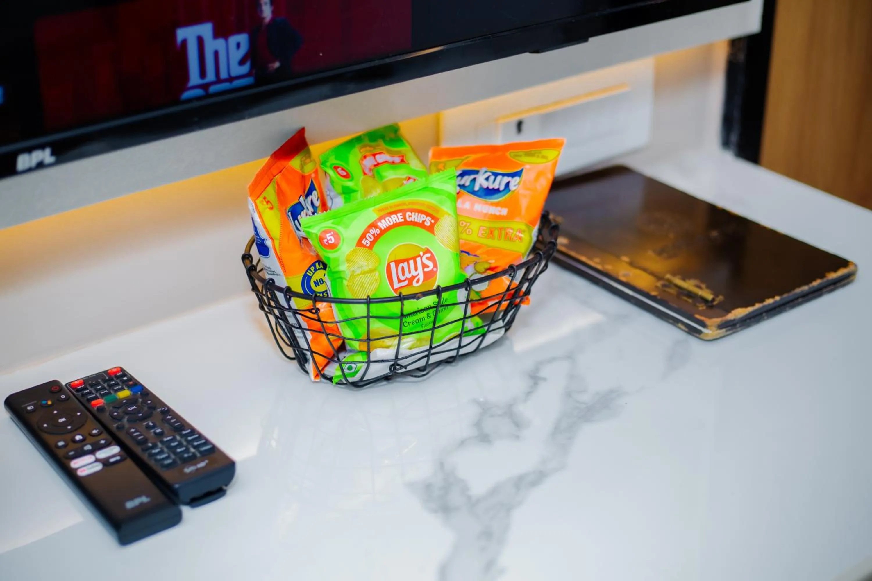 Food and drinks in New Hotel Broadway