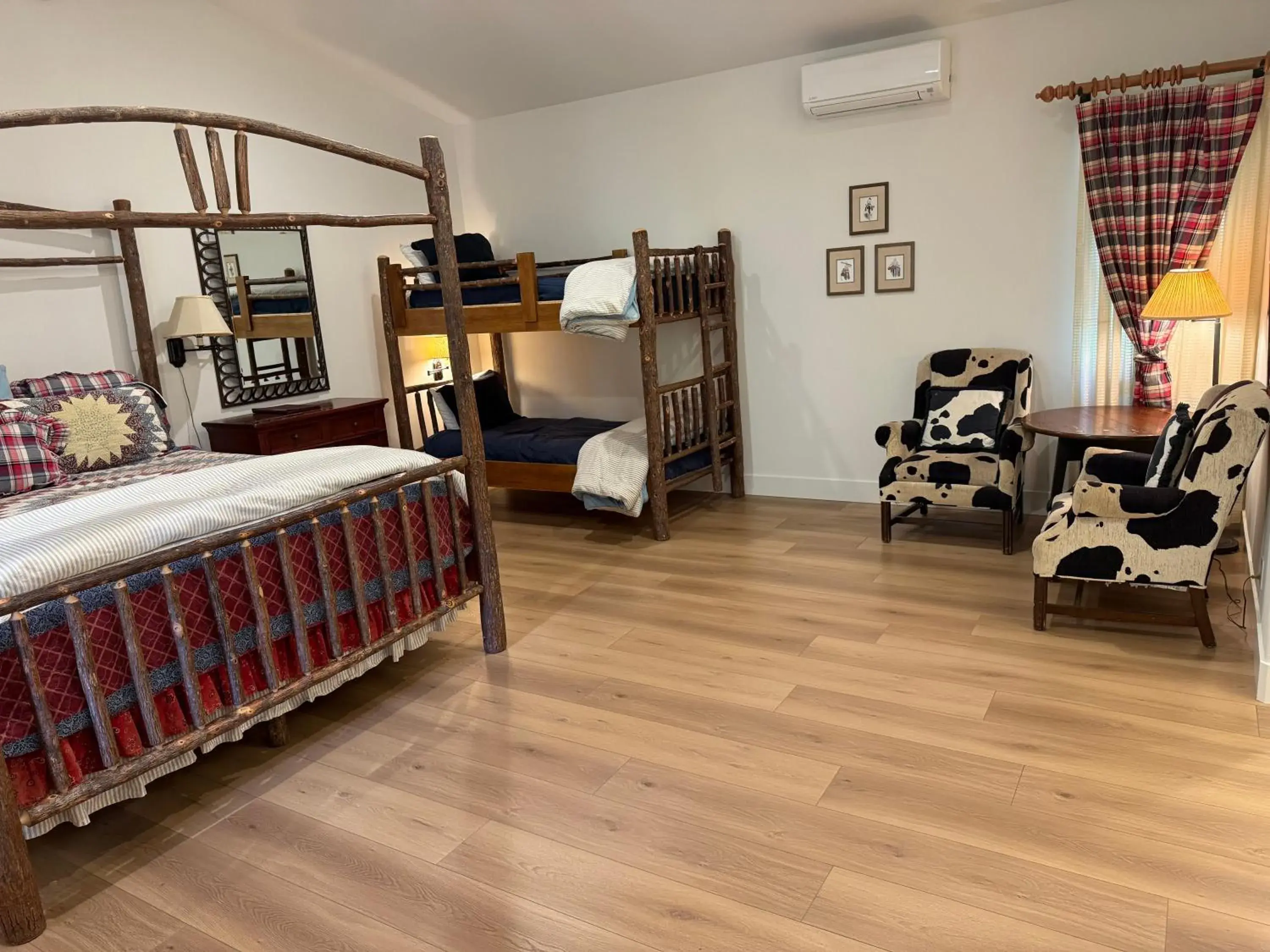 Family Room with Mountain View in Circle Bar B Guest Ranch Family Room with Mountain View in Circle Bar B Guest Ranch