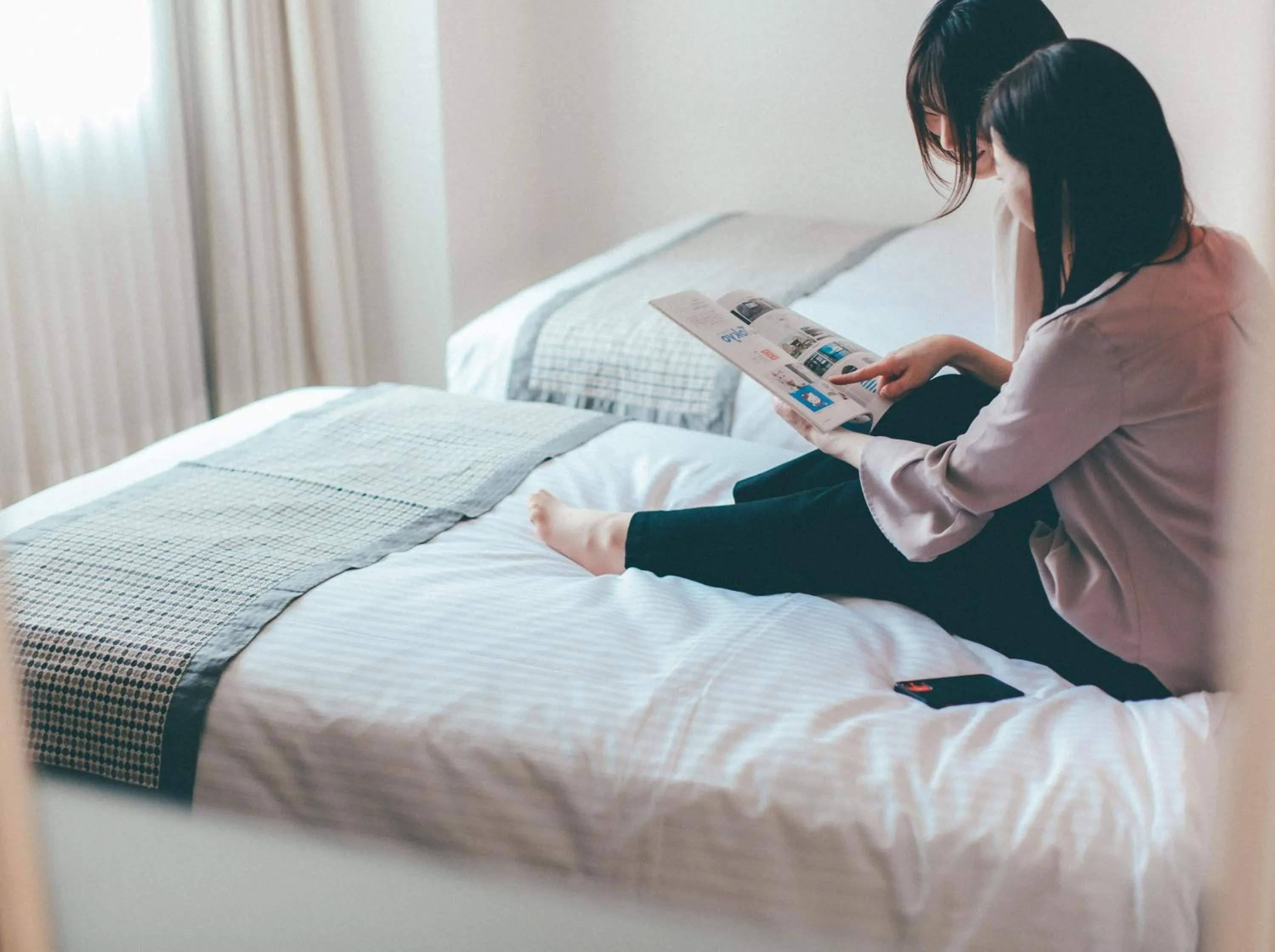 Bed in Hamilton Hotel Red