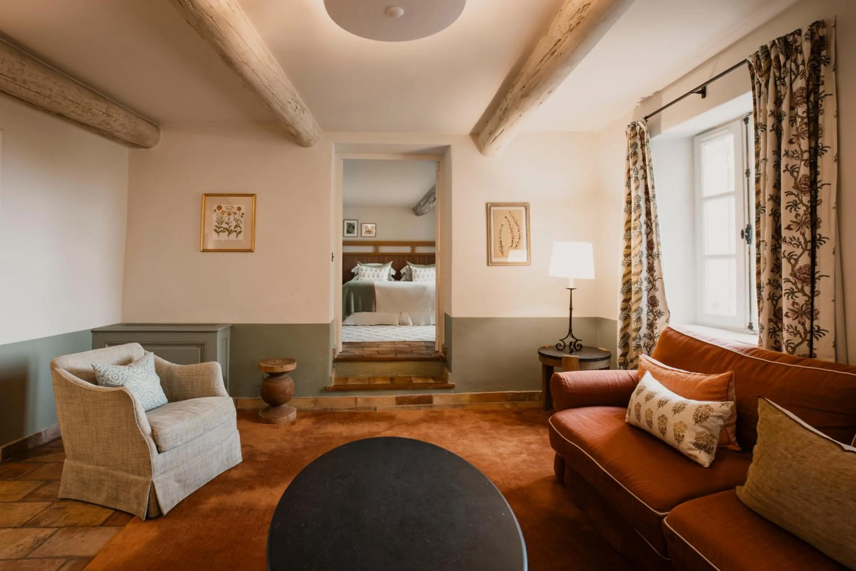 Living room in Hotel Crillon le Brave