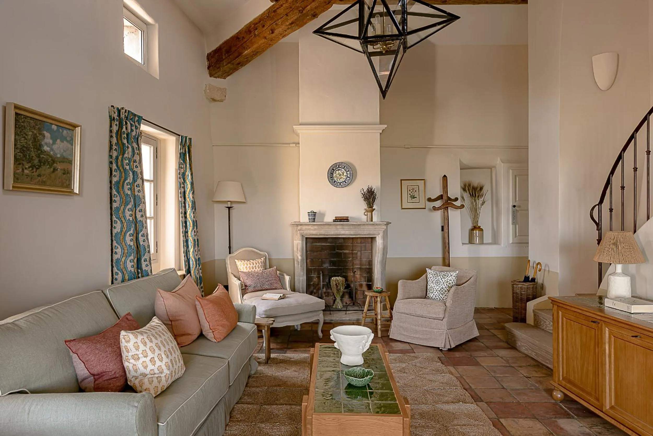 Living room in Hotel Crillon le Brave